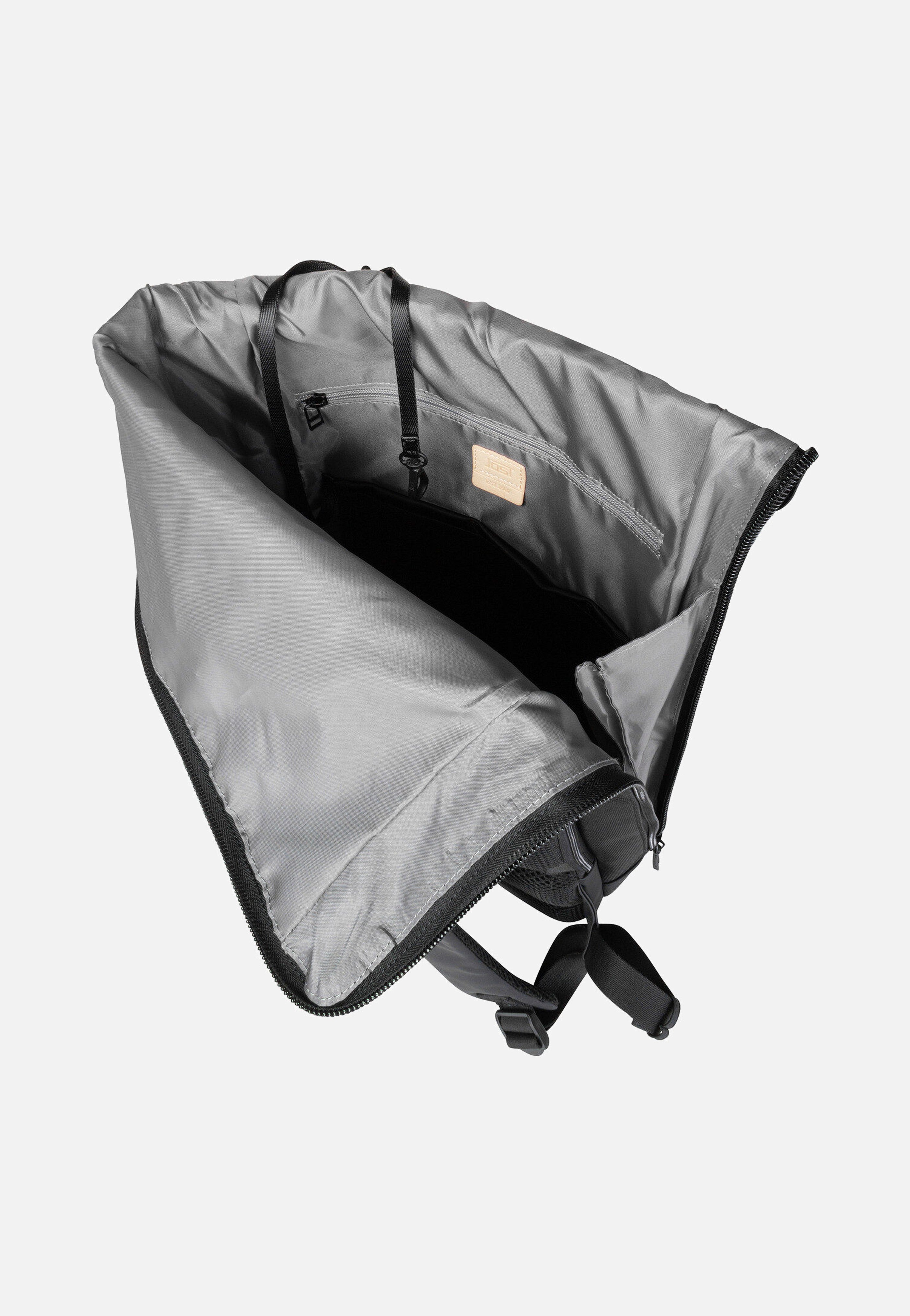 Jost Balling Kurier 4015 Schwarz Rolltop Backpack
