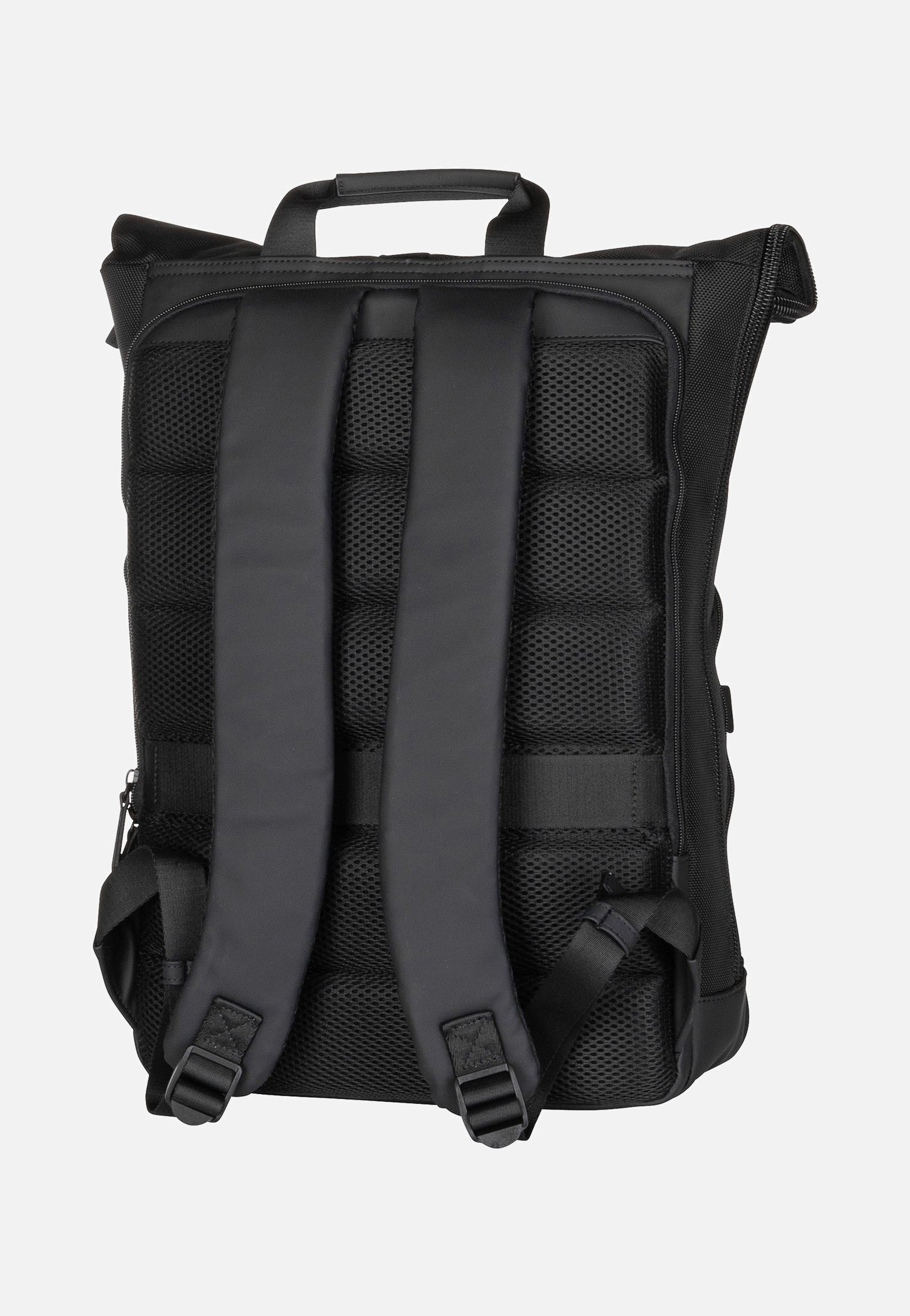 Jost Balling Kurier 4015 Schwarz Rolltop Backpack