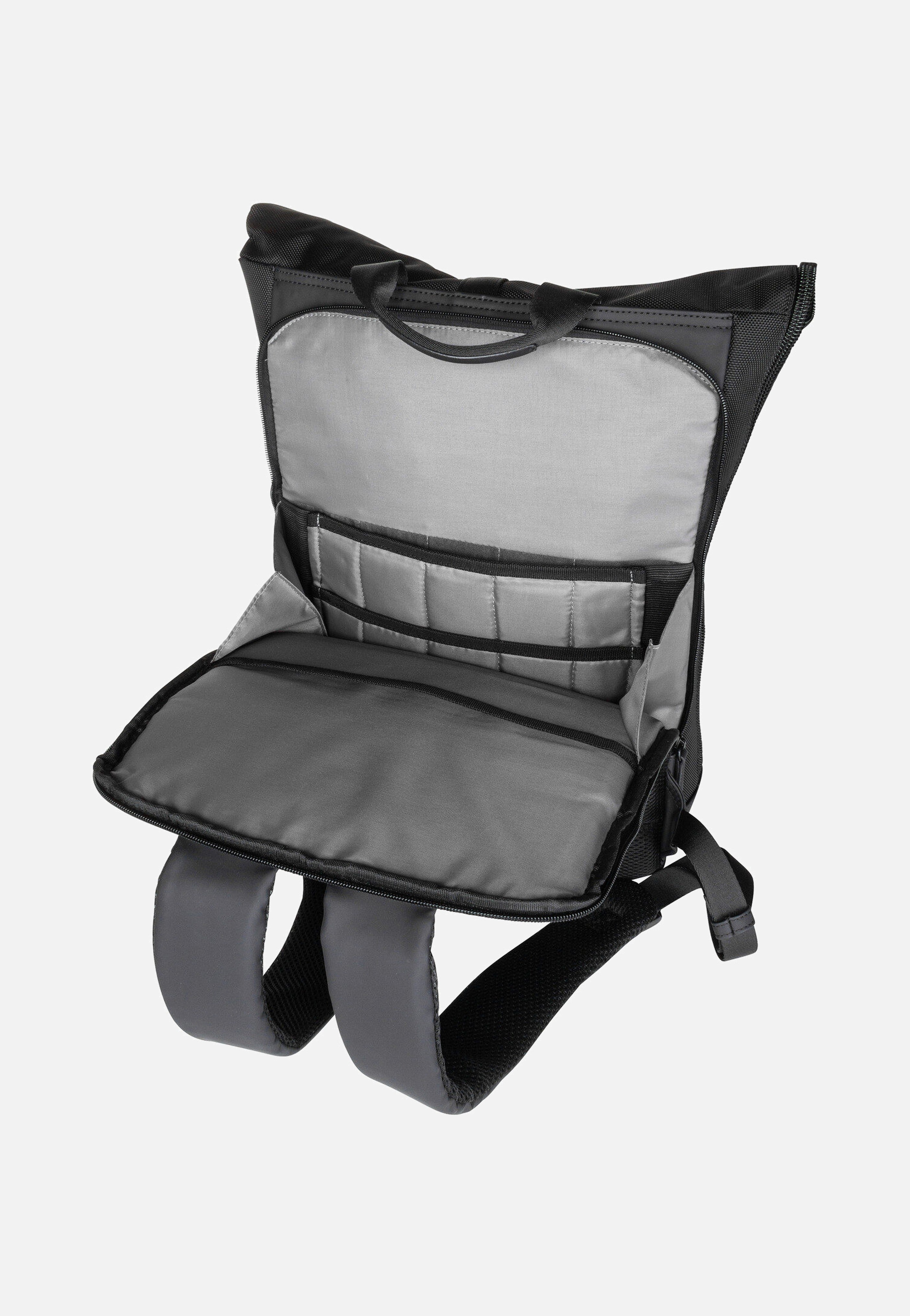 Jost Balling Kurier 4015 Schwarz Rolltop Backpack