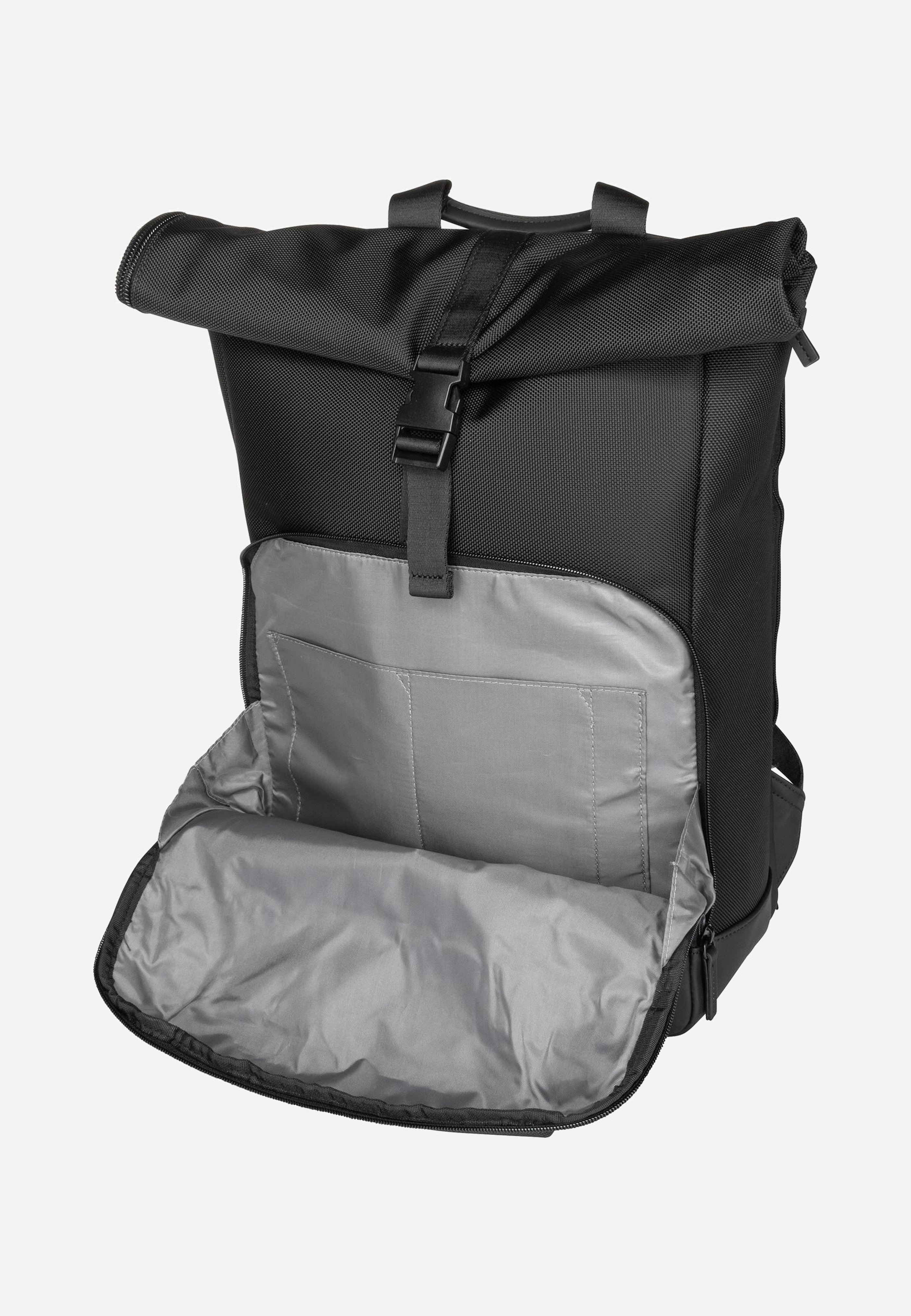 Jost Balling Kurier 4015 Schwarz Rolltop Backpack