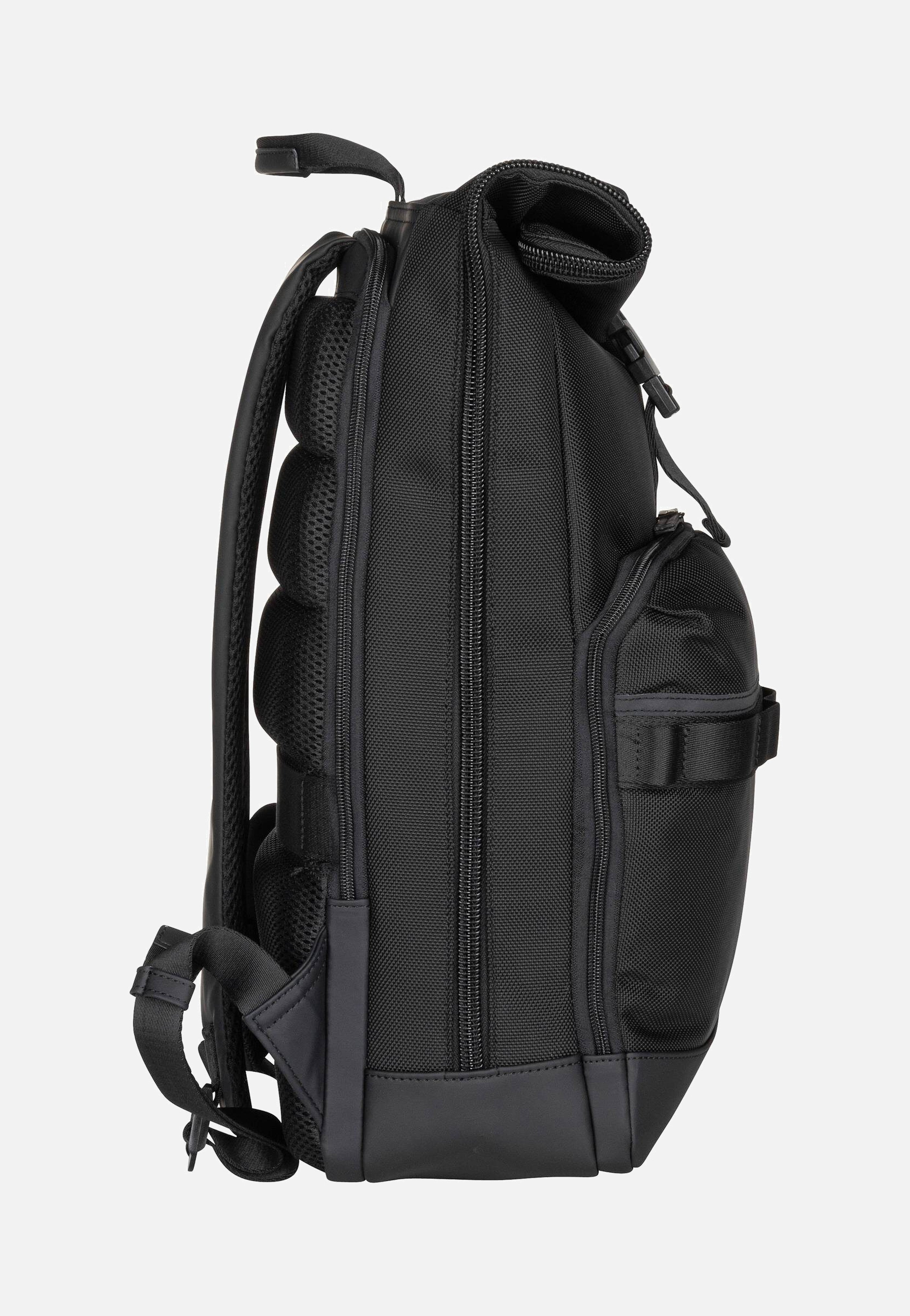 Jost Balling Kurier 4015 Schwarz Rolltop Backpack