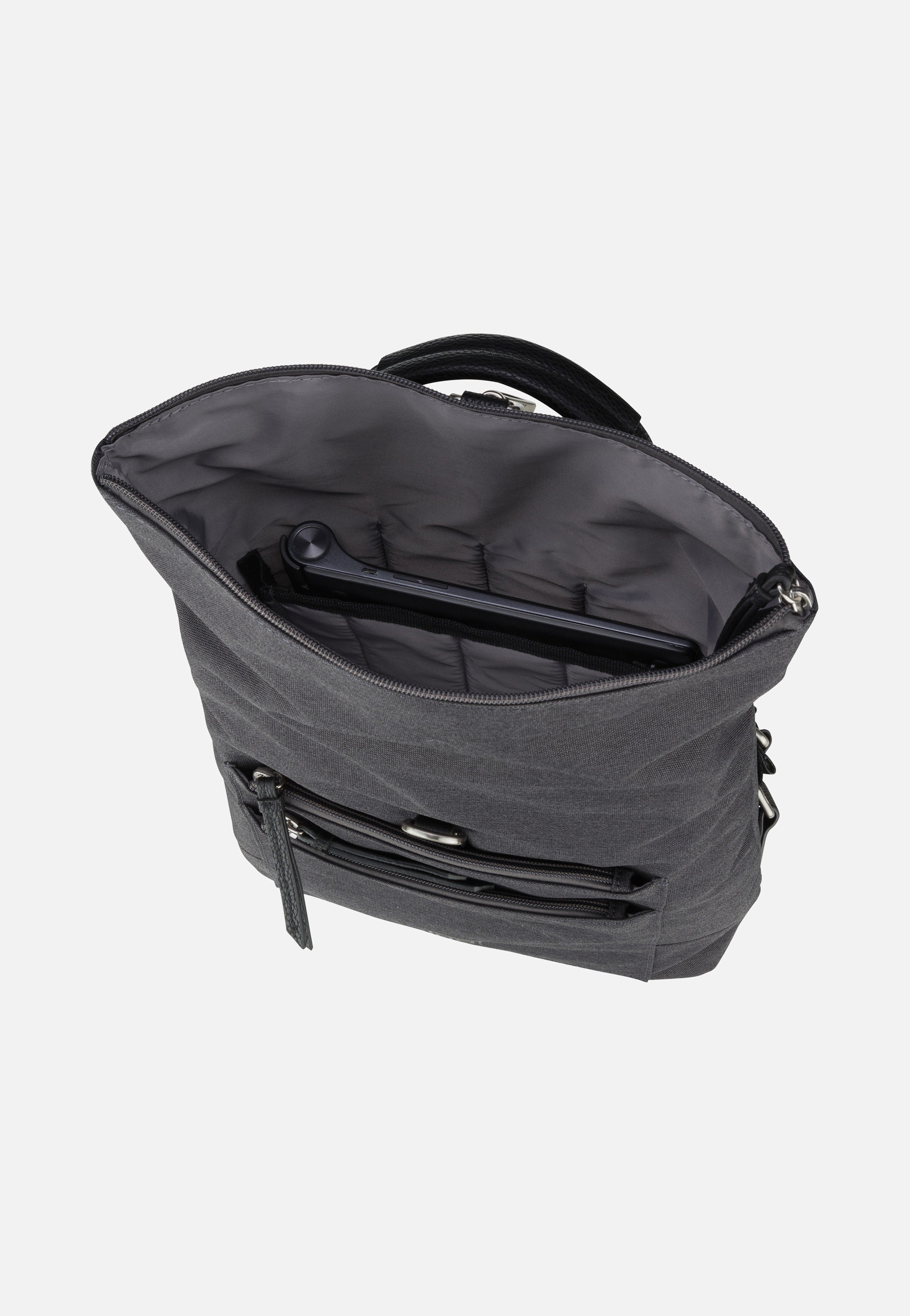 Jost - Bergen 1144 Roll Up S Dark Grey - Rolltop Backpack | Neutral-Image