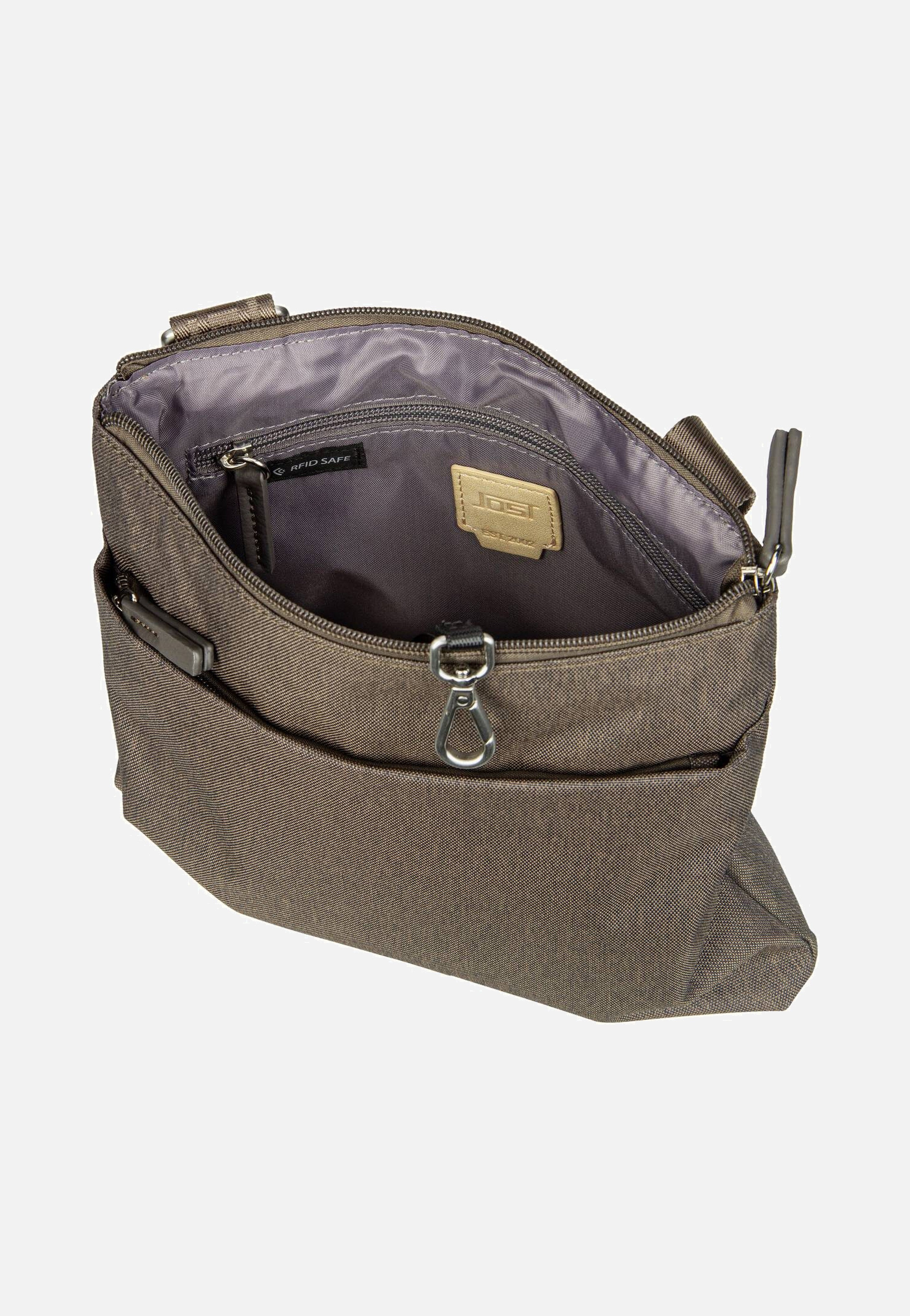 Jost Bergen 1600 Taupe Crossbody Bag