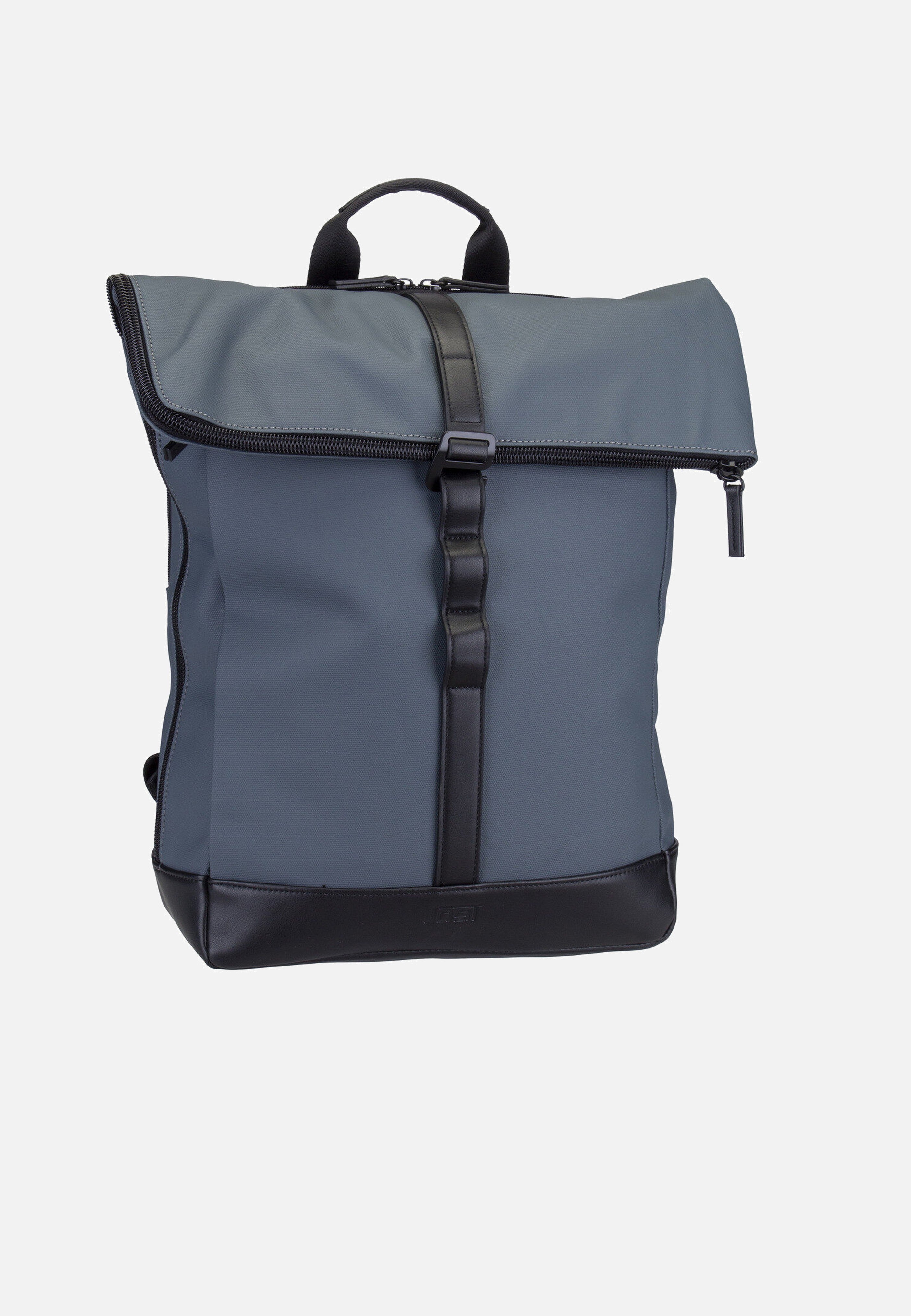 Jost - Borgholm Courier 5306 Blaugrau - Rolltop Backpack | Men-Image