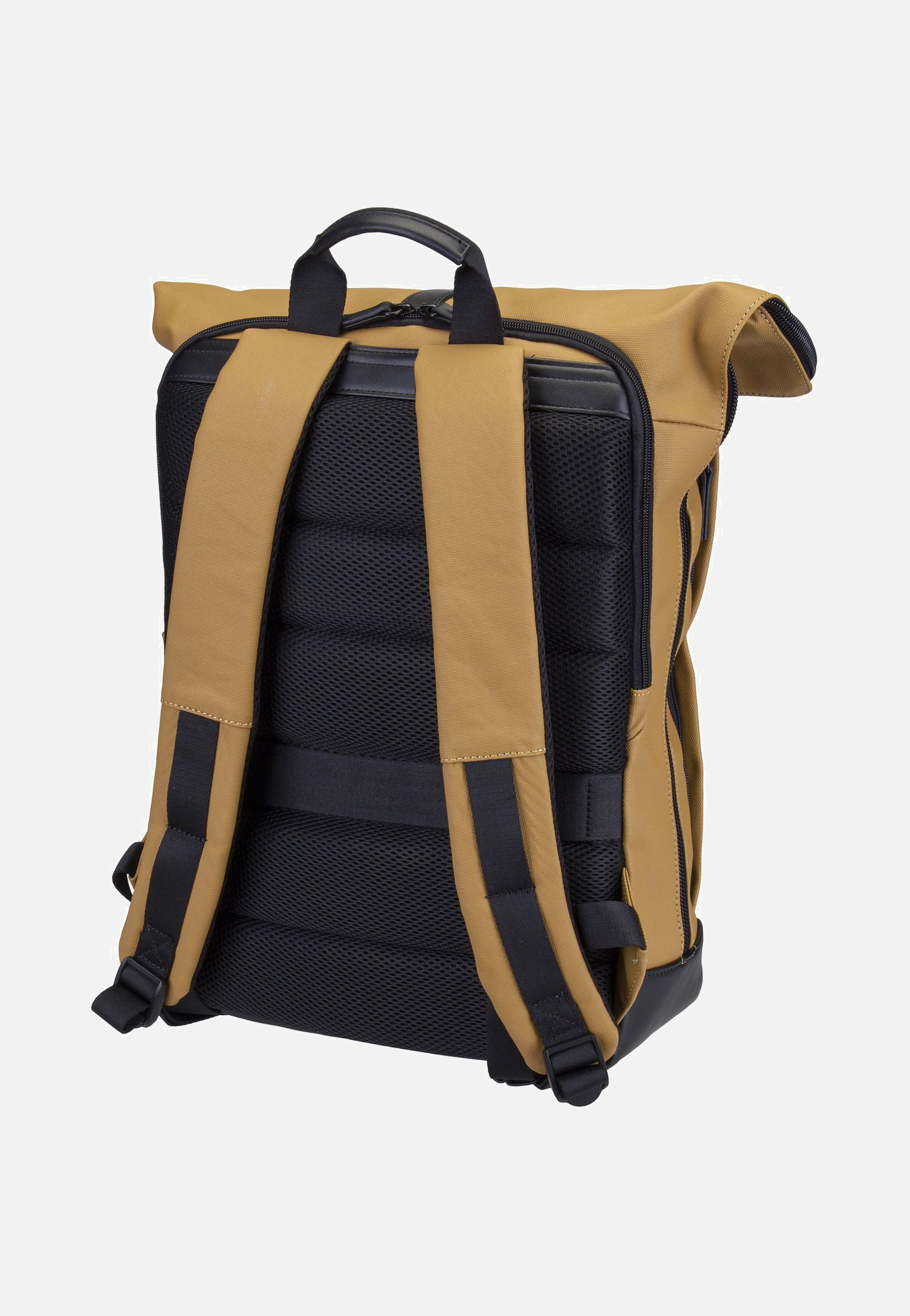 Jost - Borgholm Courier 5306 Mustard - Rolltop Backpack | Men-Image