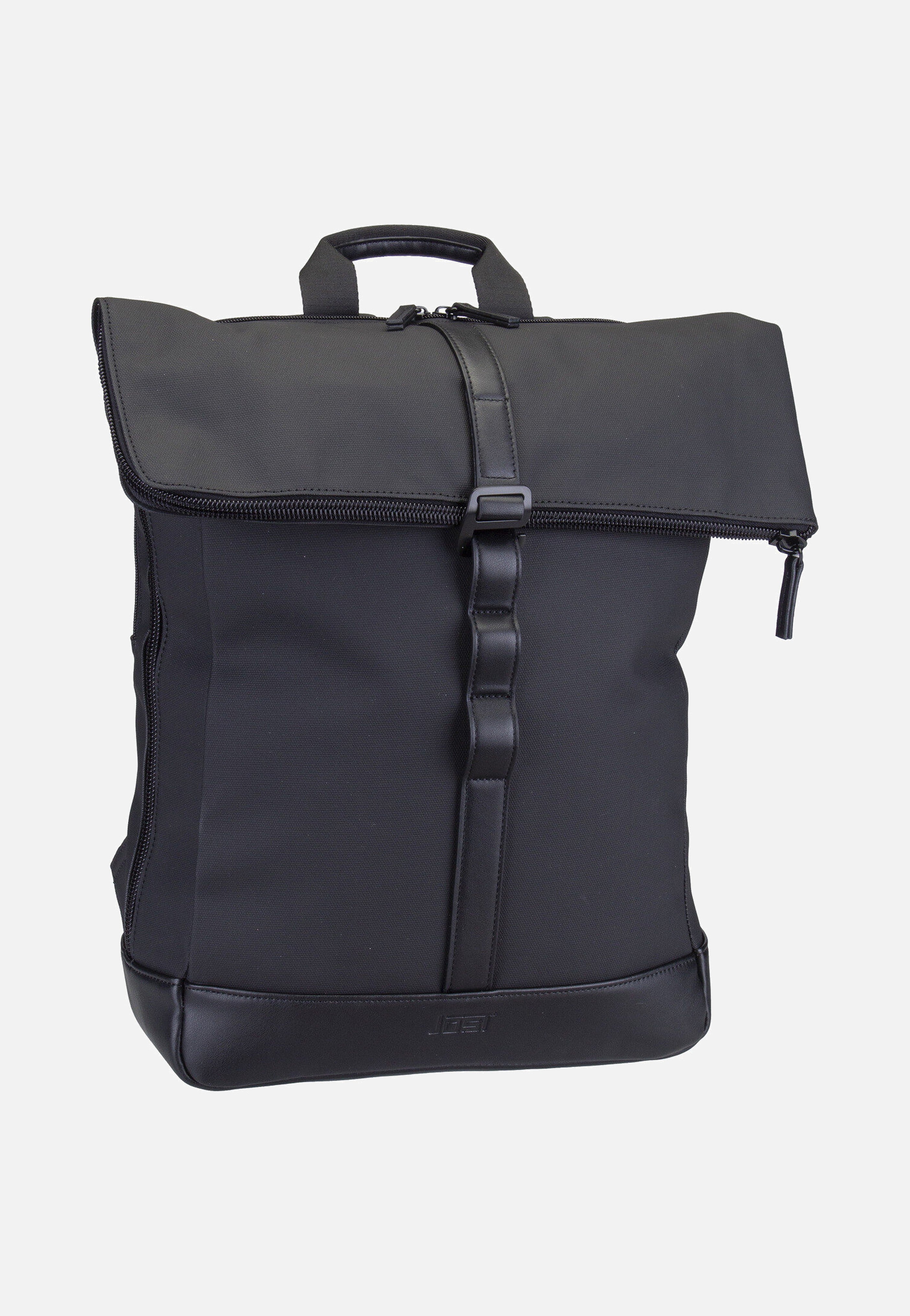 Jost - Borgholm Courier 5306 Schwarz - Rolltop Backpack | Men-Image