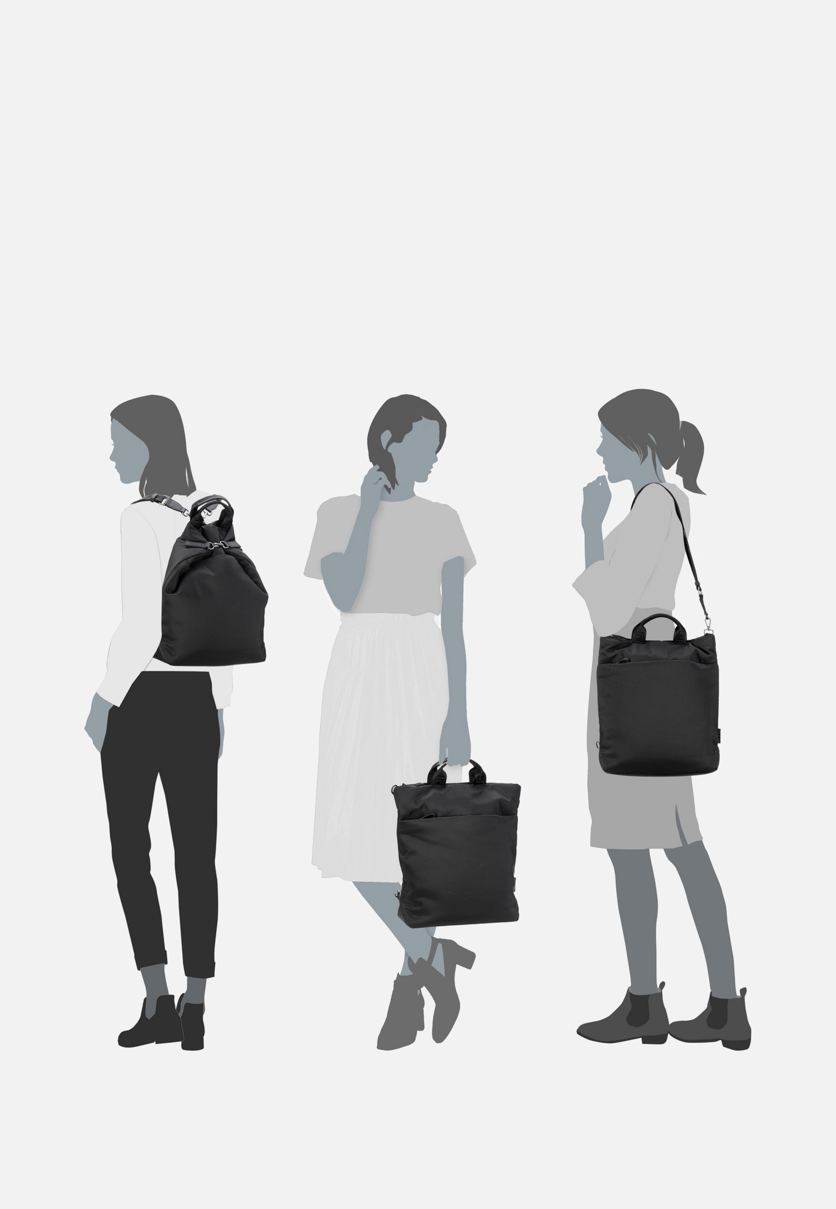 Jost - Falun X-Change Bag S Black - Backpack | Women-Image