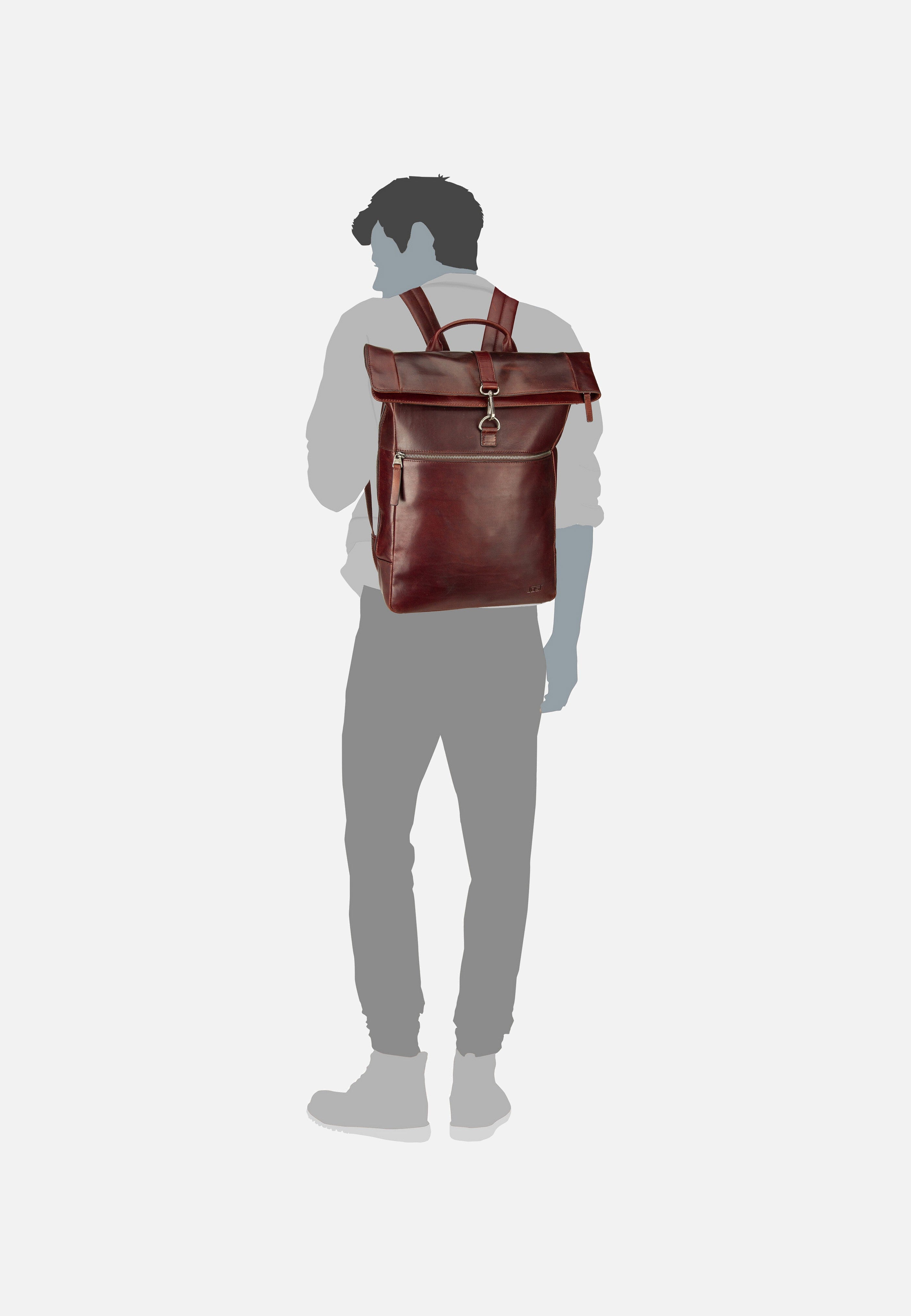 Jost Lund Kurier 6745 Braun Backpack