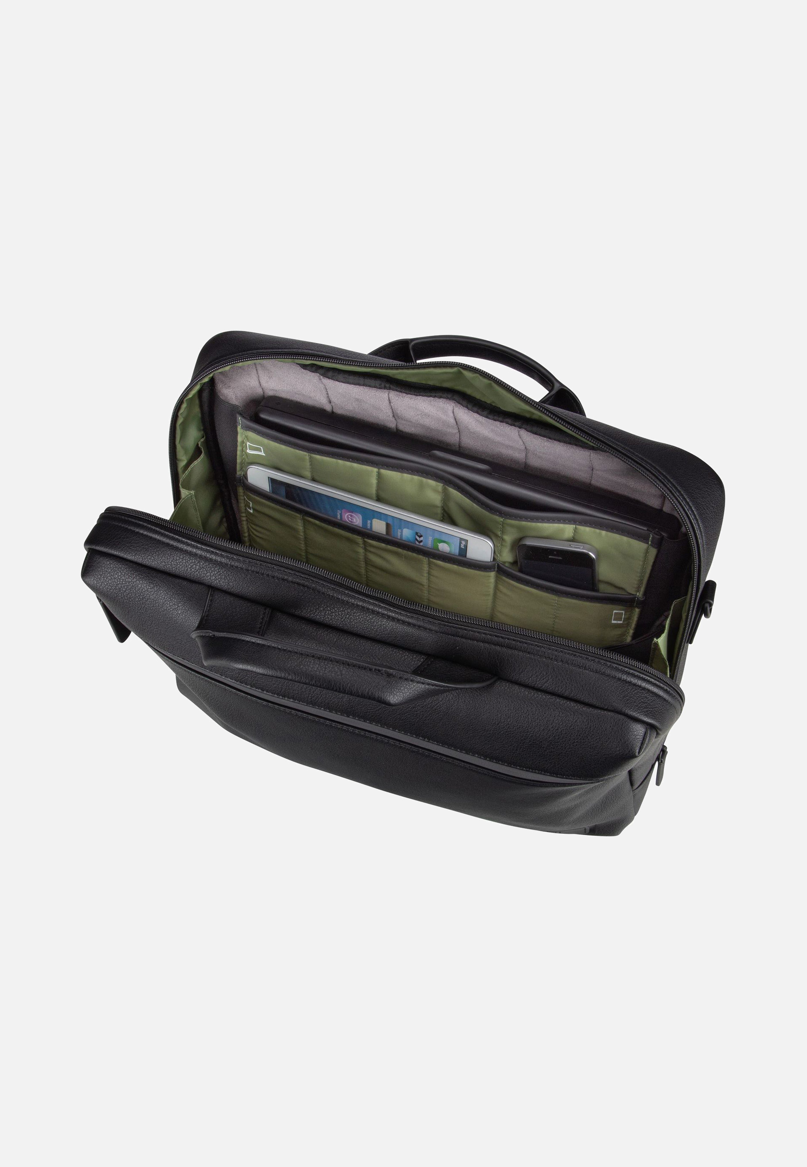 Jost - Riga Business Bag 1 Comp Black - Briefcase | Men-Image