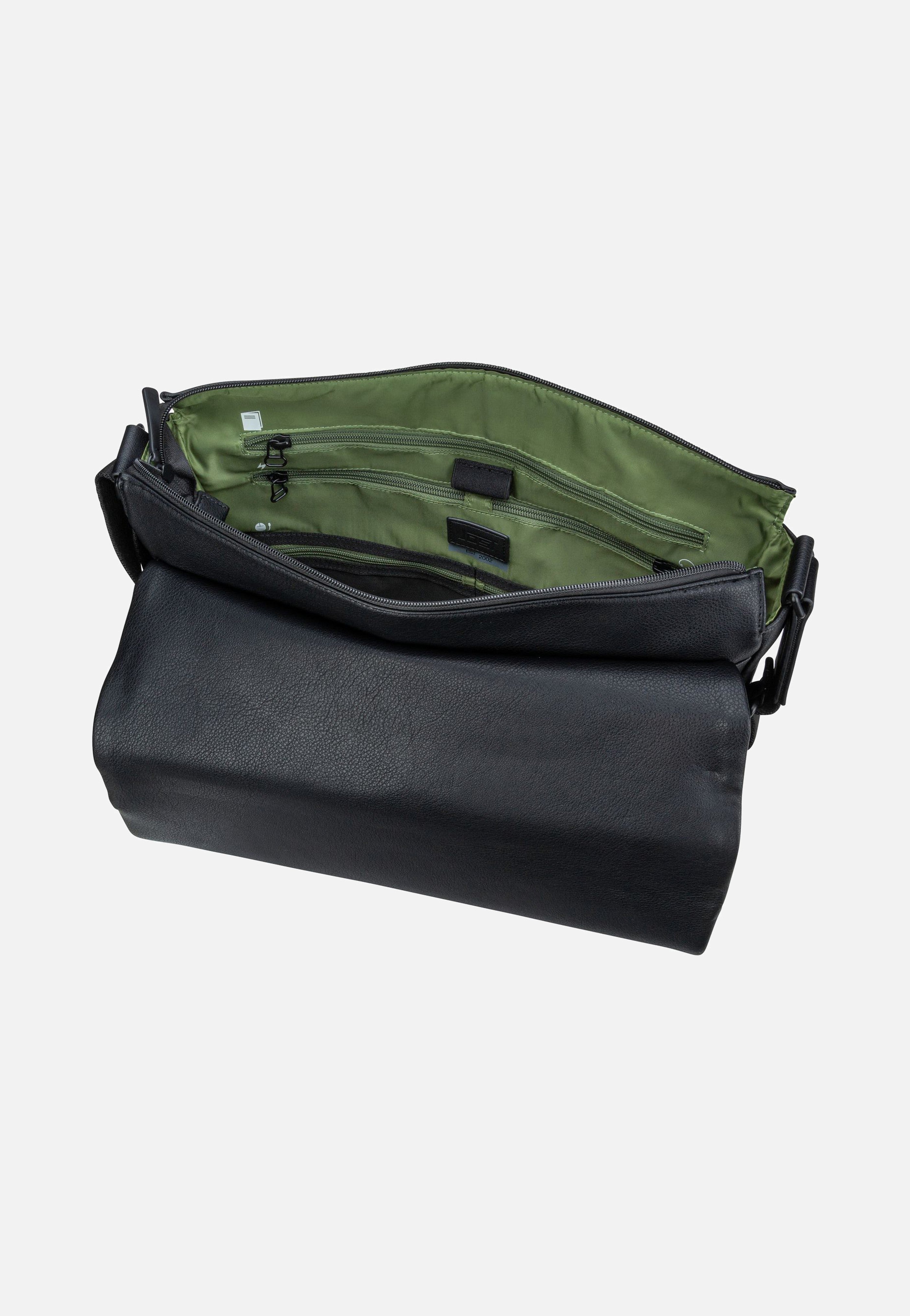 Jost - Riga Flap L Black - Messenger Bag | Men-Image