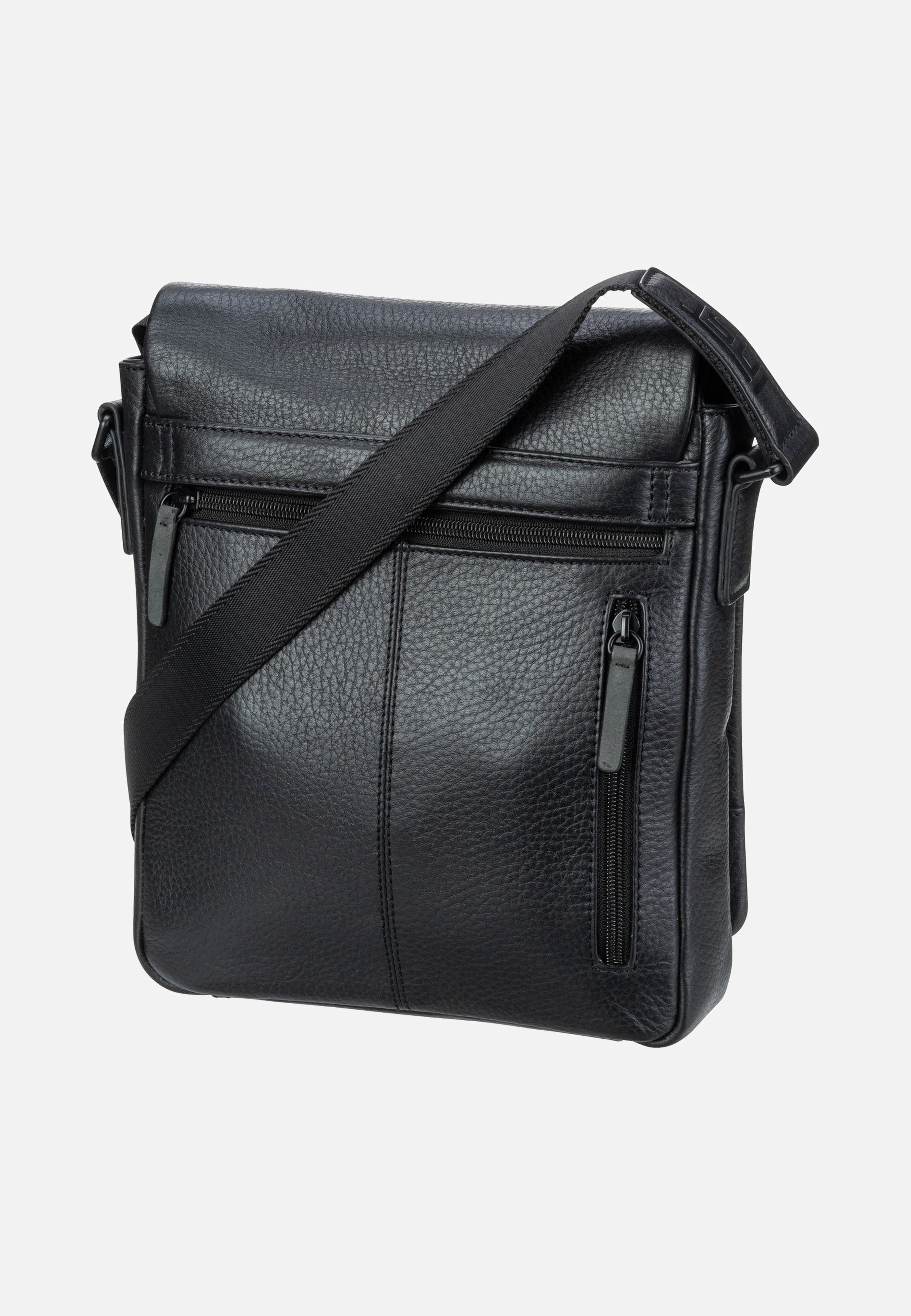 Jost - Stockholm Flap S Black - Shoulder Bag | Men-Image