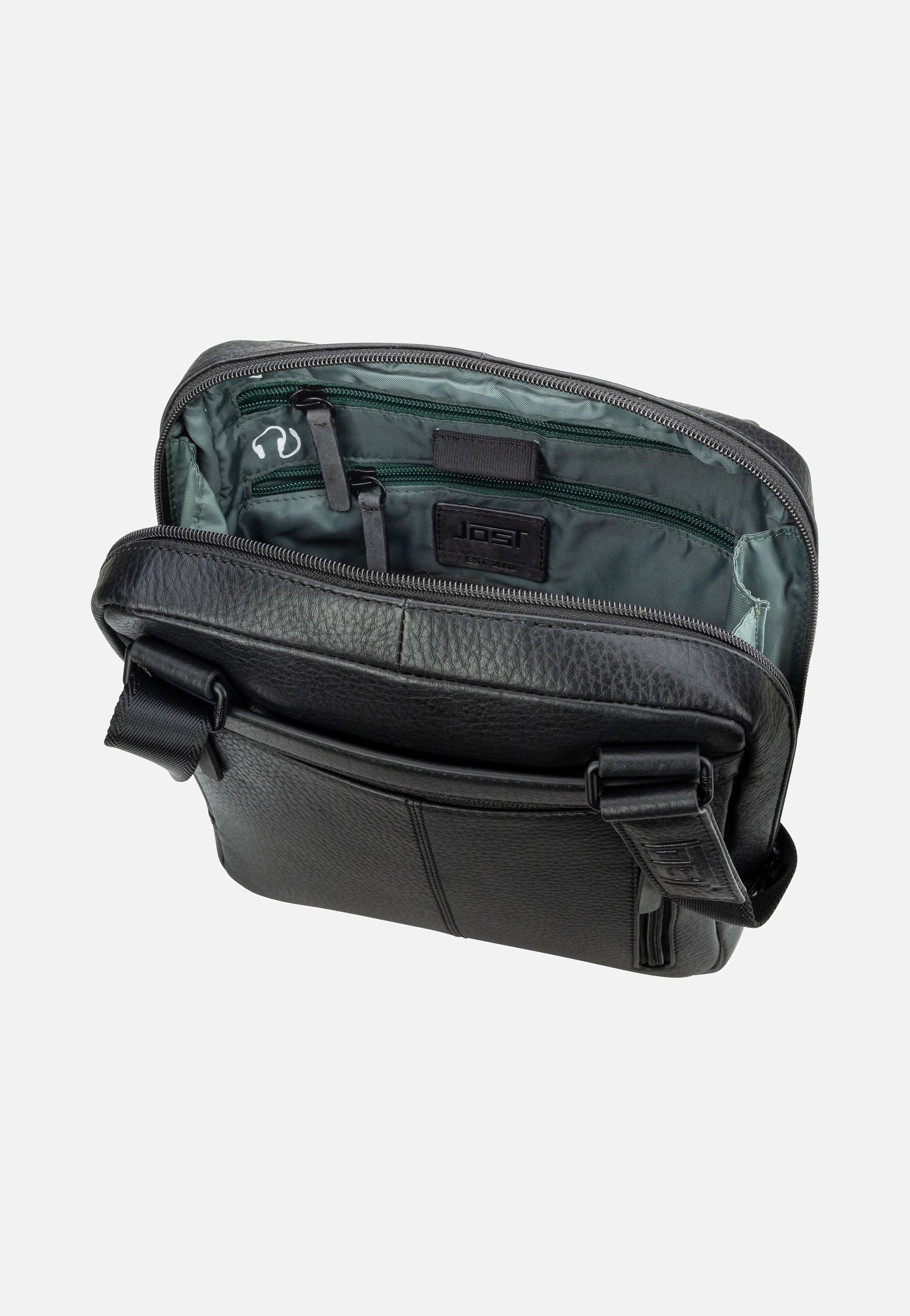 Jost - Stockholm Zip S Black - Crossbody Bag | Men-Image