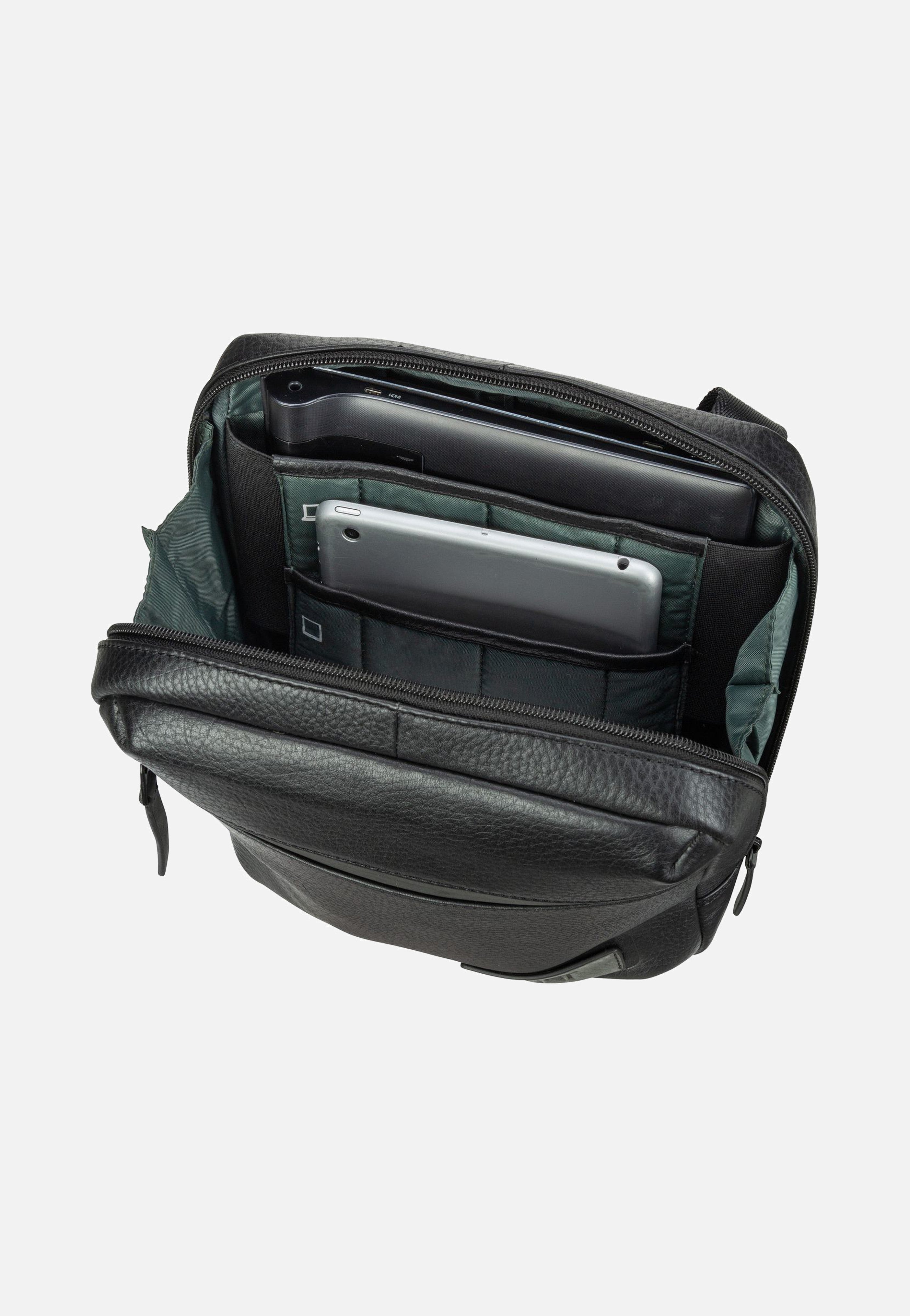 Jost - Stockholm Zip S Black - Crossbody Bag | Men-Image