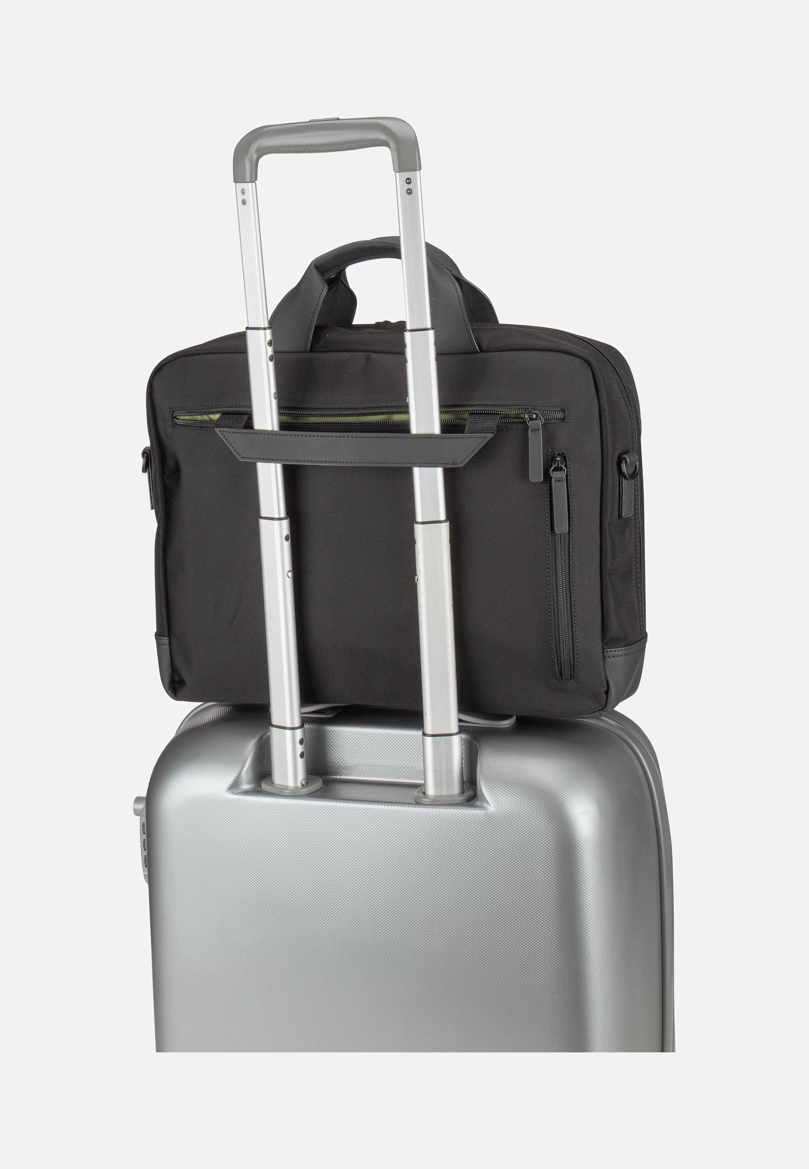 Jost - Tallinn Business Bag 1 Comp Black - Briefcase | Men-Image