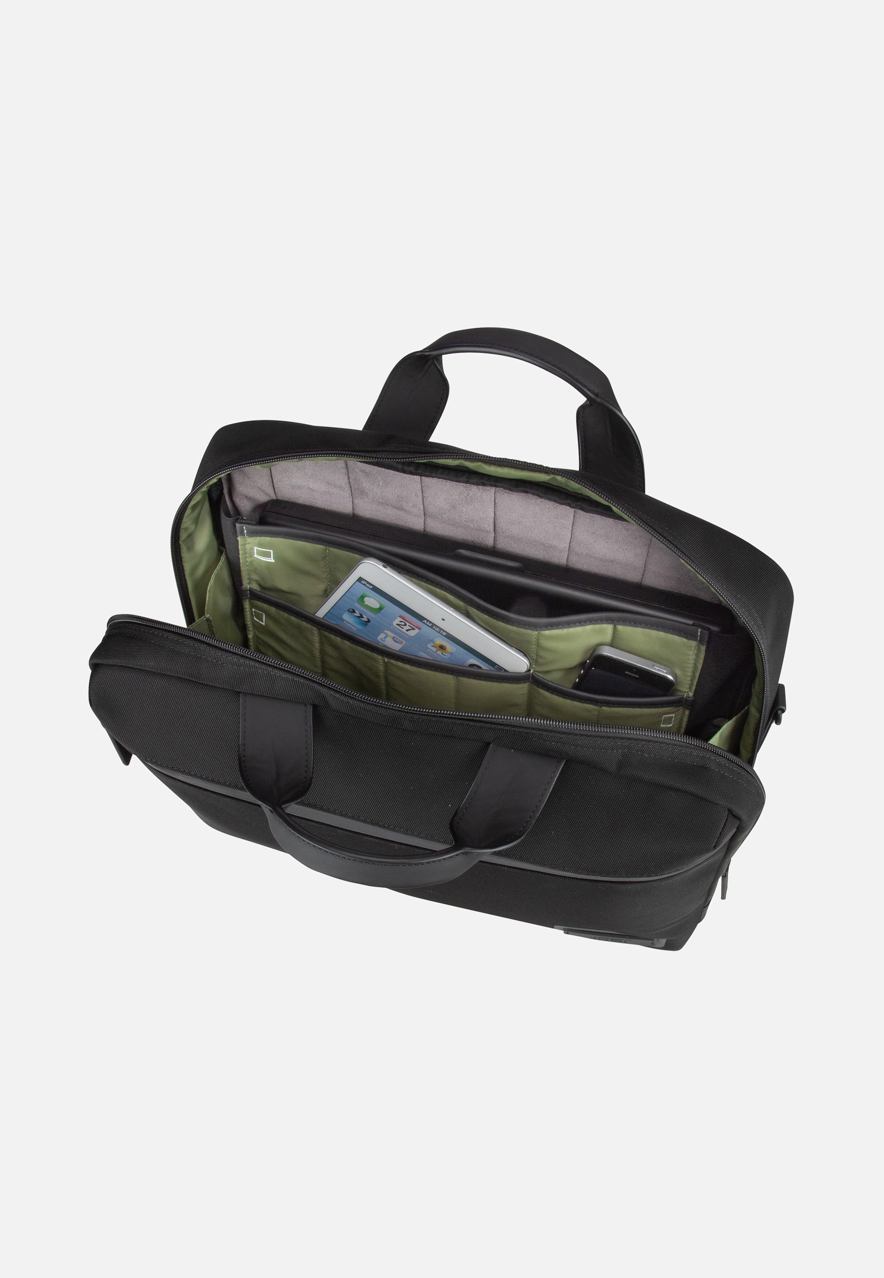 Jost - Tallinn Business Bag 1 Comp Black - Briefcase | Men-Image