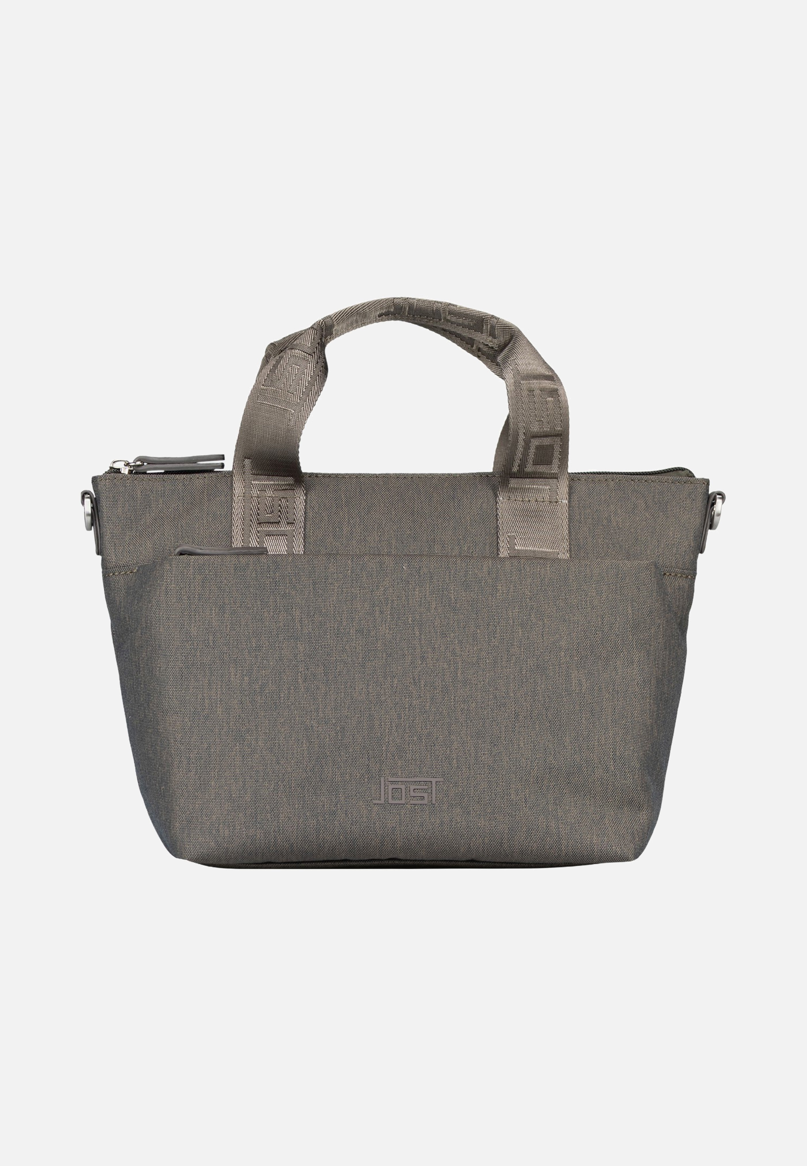 Jost Bergen 1611 Taupe Handle Bag