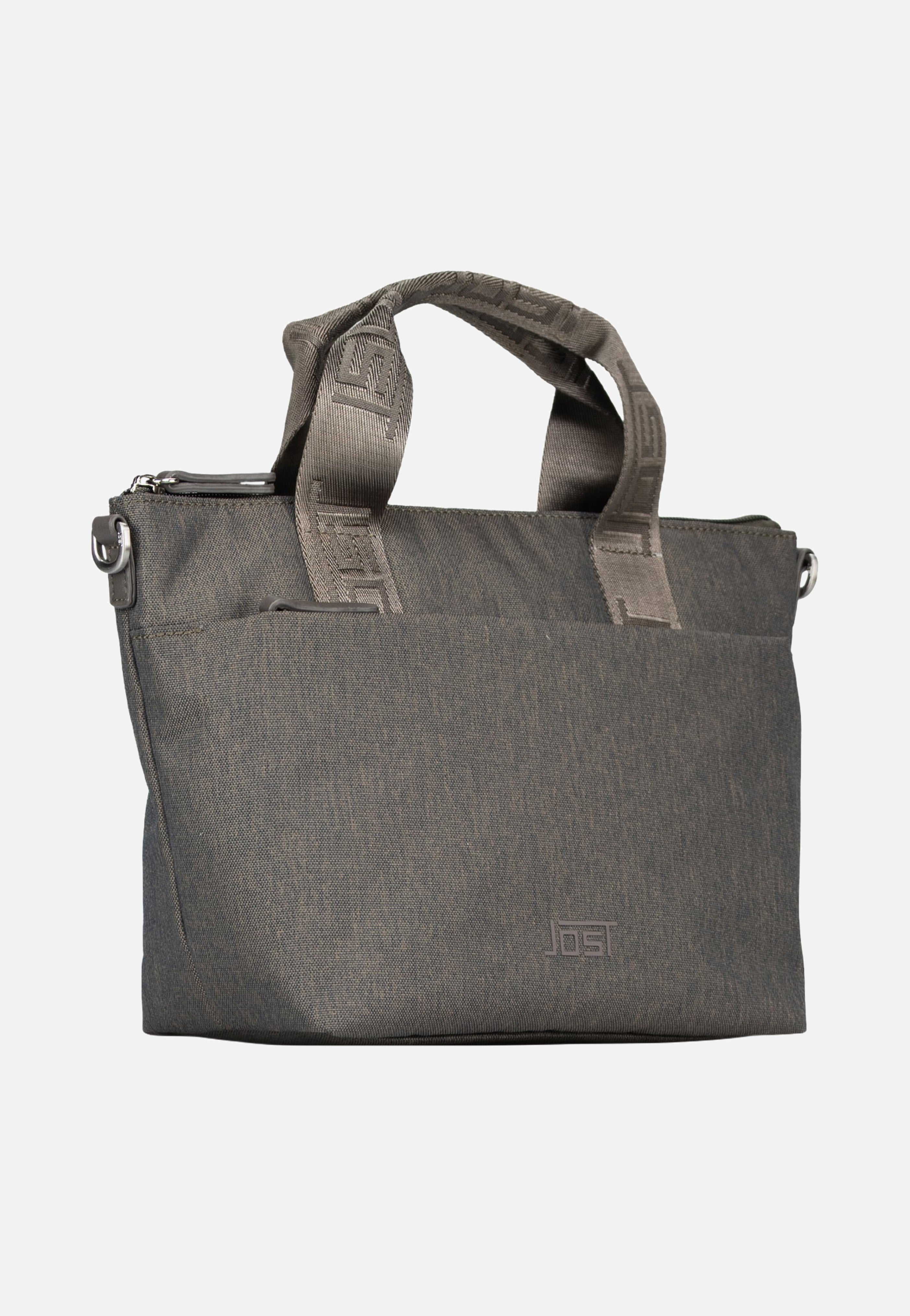 Jost Bergen 1611 Taupe Handle Bag