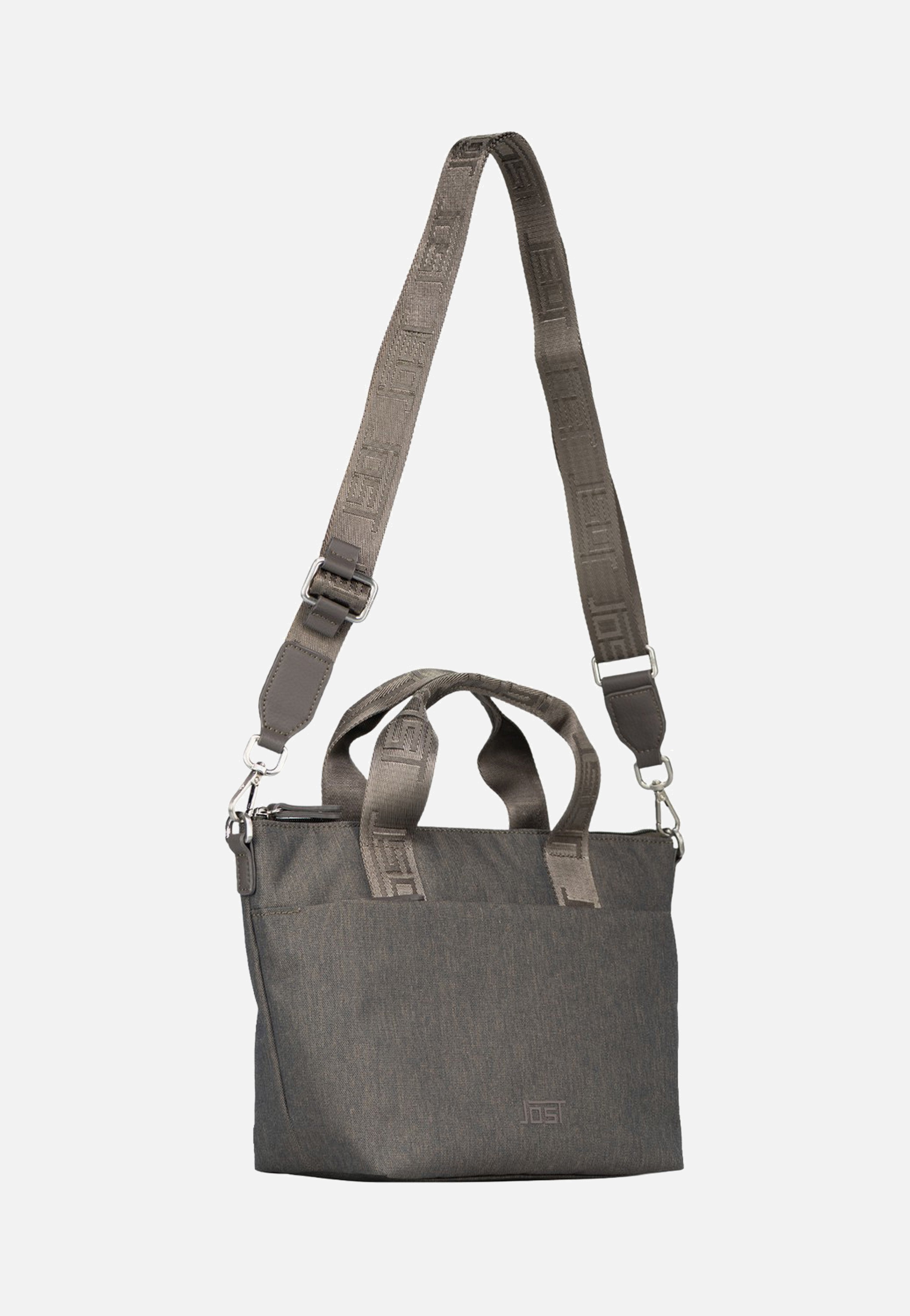 Jost Bergen 1611 Taupe Handle Bag
