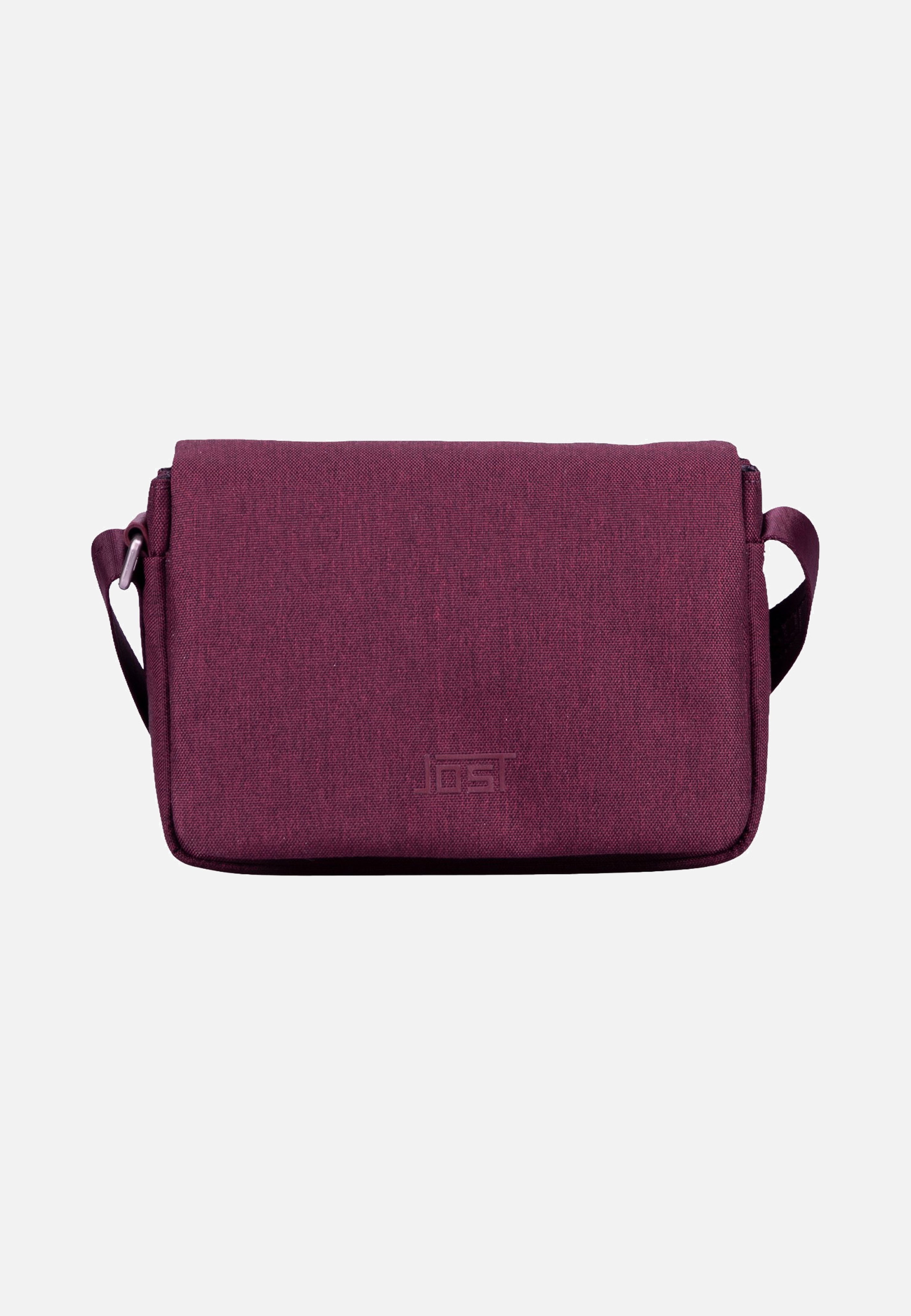Jost Bergen 1613 Burgundy Bolso bandolera
