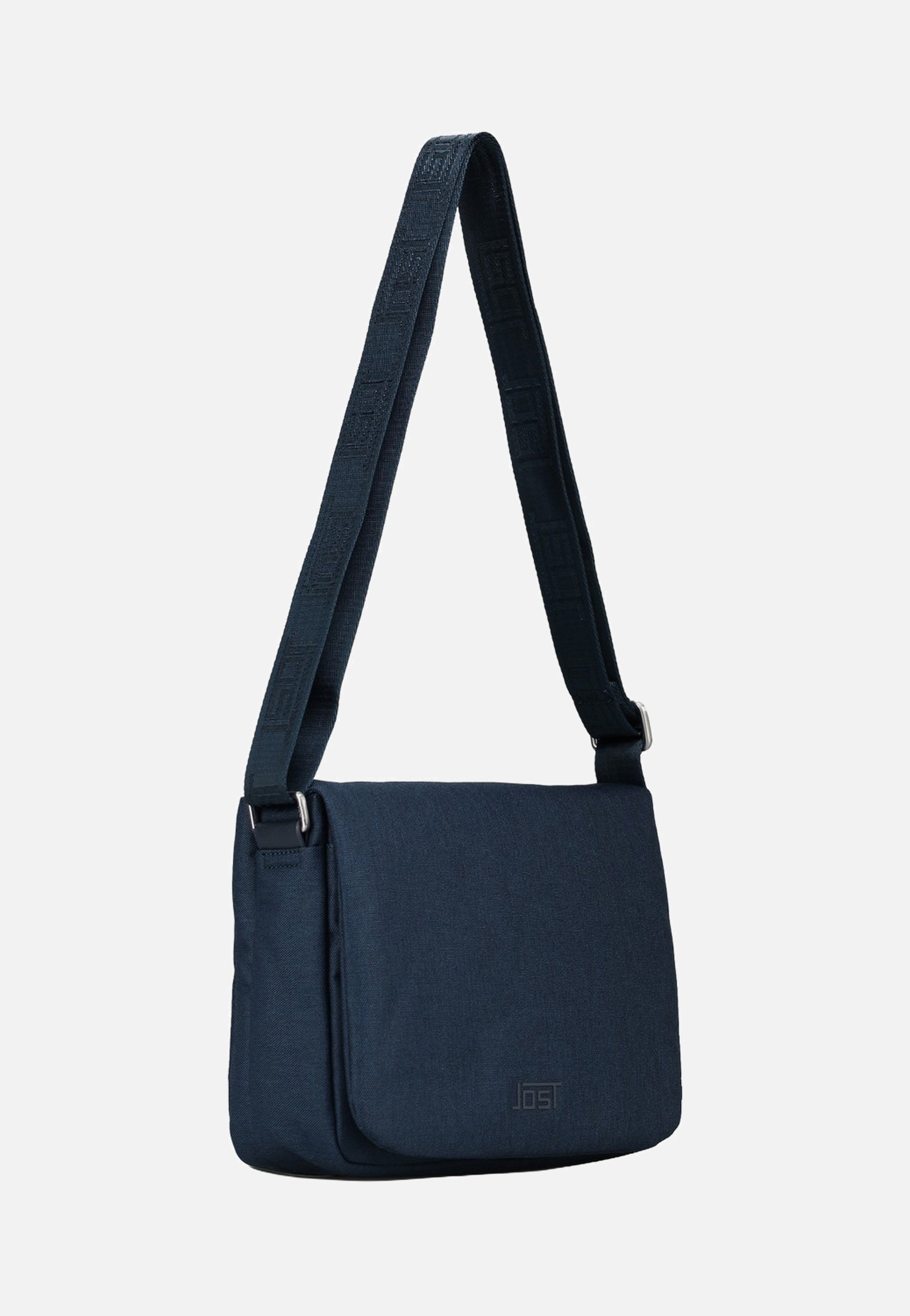 Jost Bergen 1614 Navy Borsa a tracolla