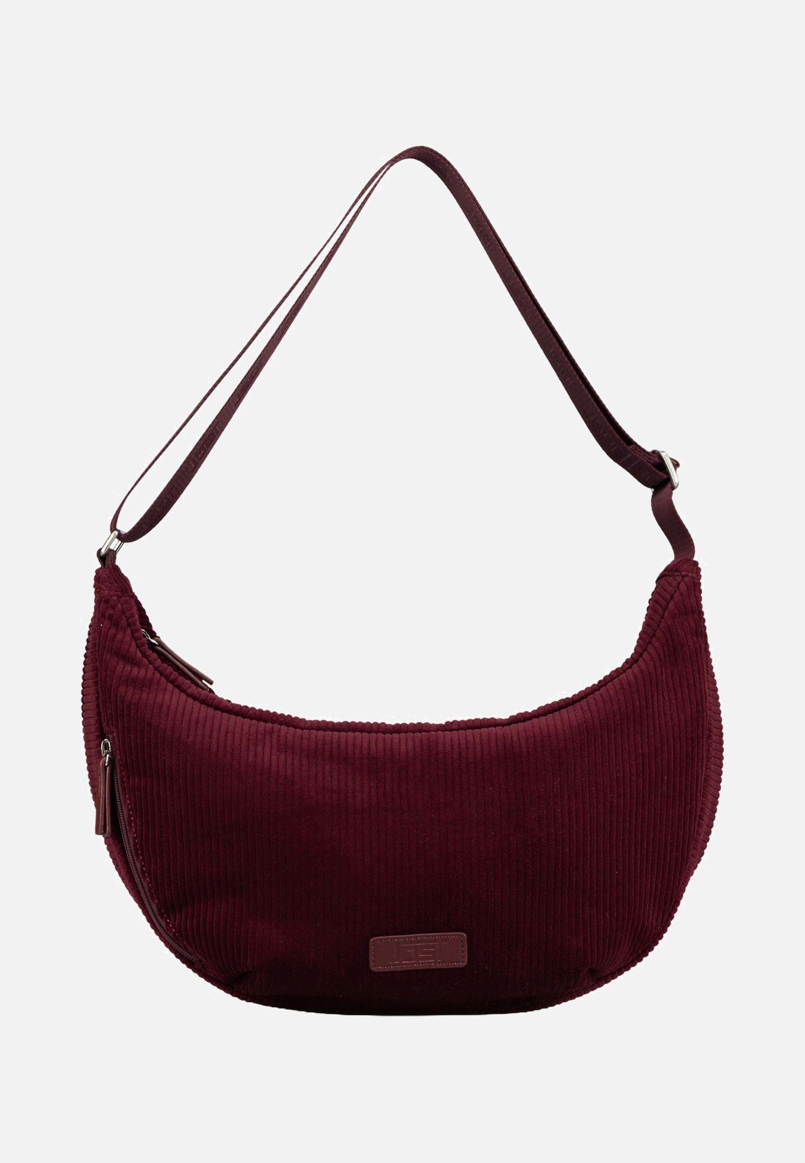 Jost Cord 3165 Burgundy Borsa Hobo