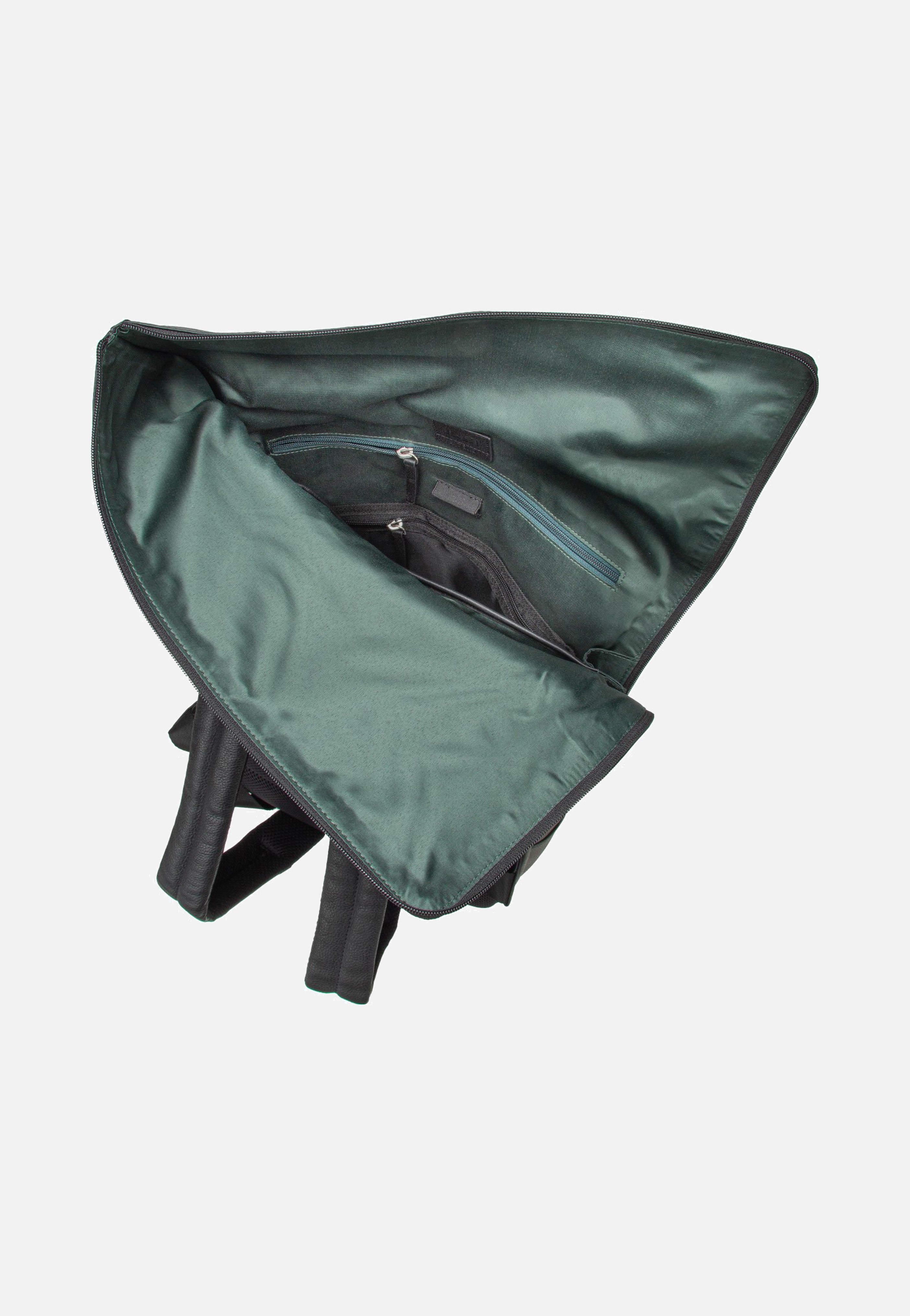 Jost Frankfurt Backpack Courier Black Rolltop Backpack