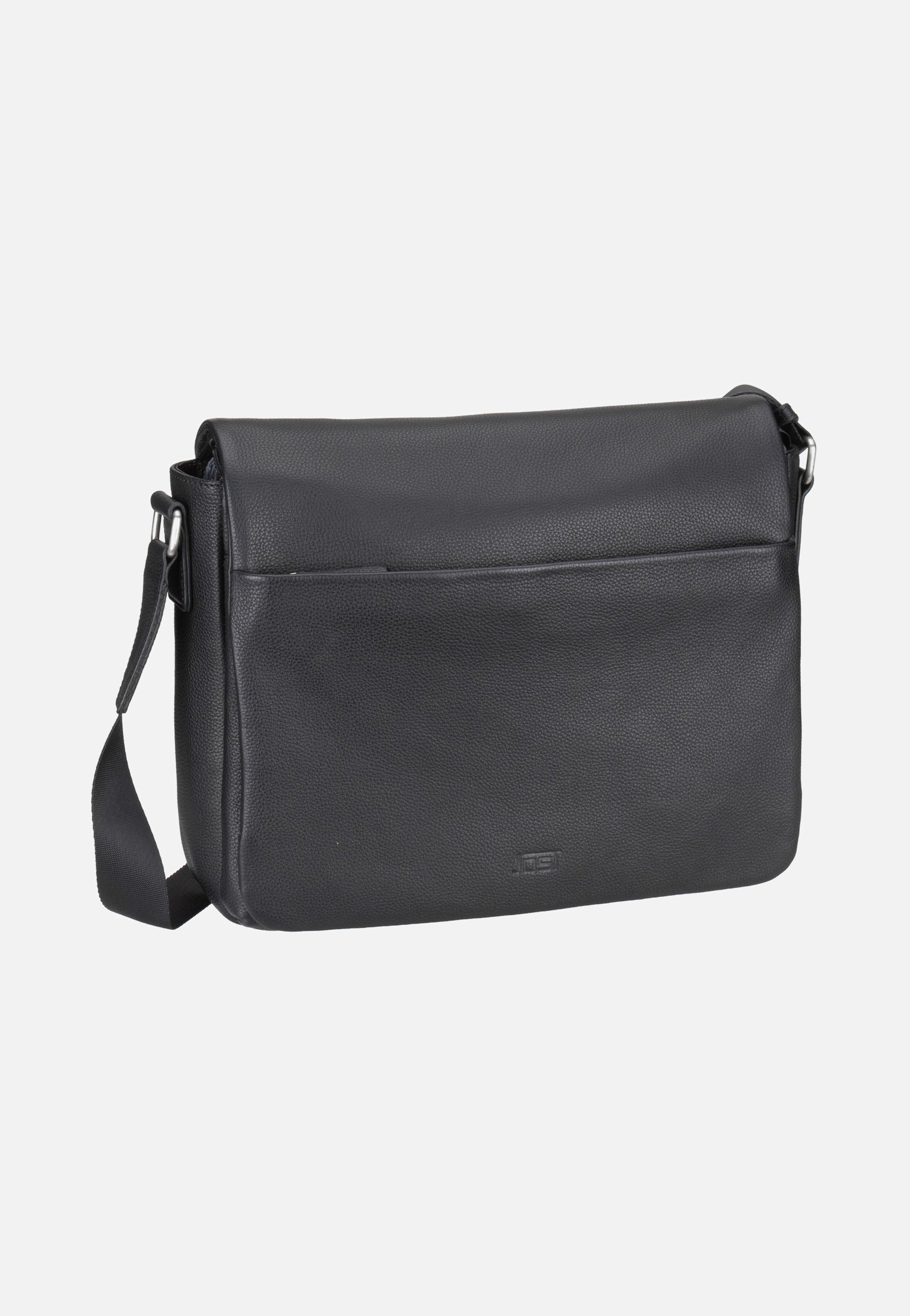 Jost Frankfurt Shoulder Bag M Black Messenger Bag