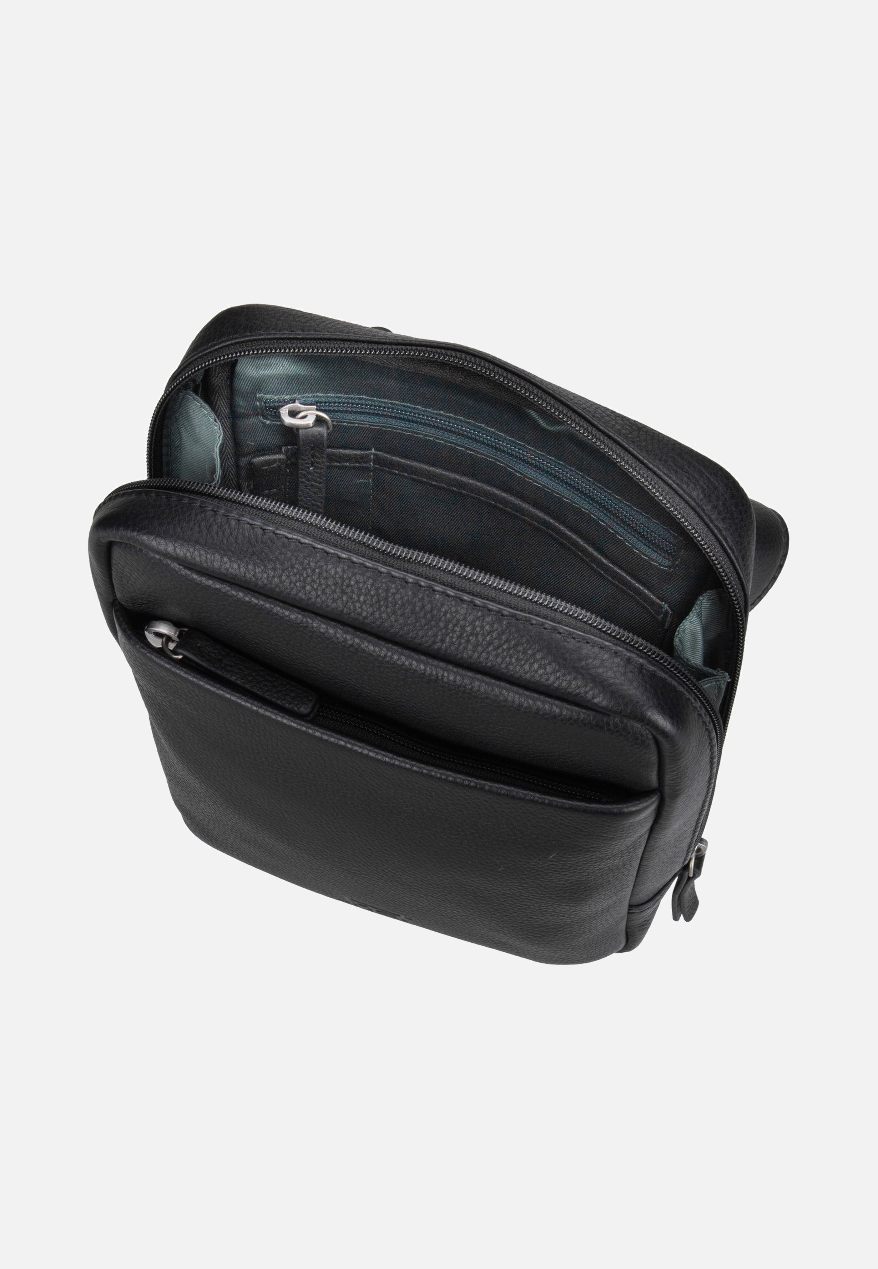 Jost - Frankfurt Shoulder XS Black - Shoulder Bag | Men-Image