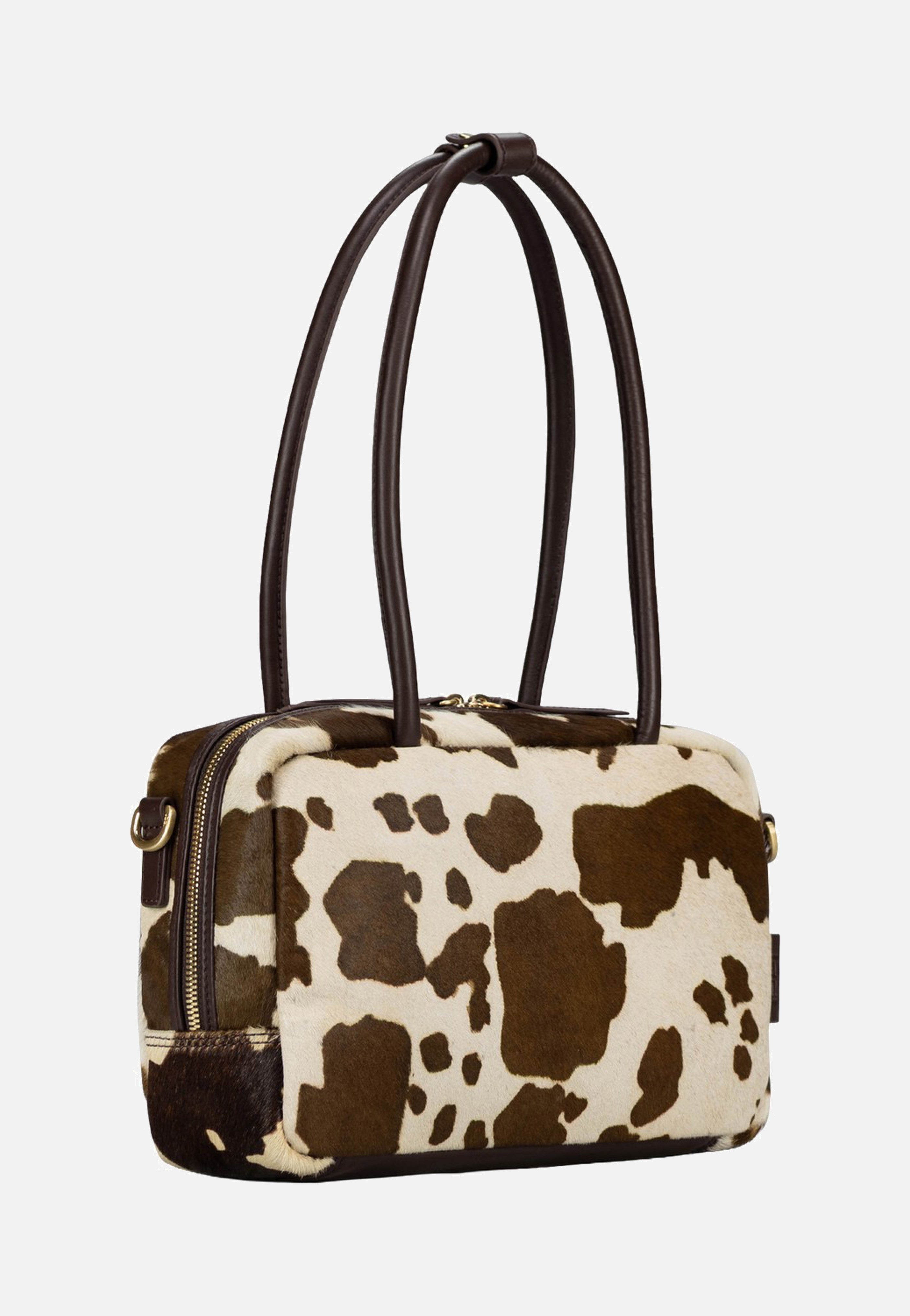 Jost Furry Cow Bowling Bag M 3120 Brown Bowling Bag