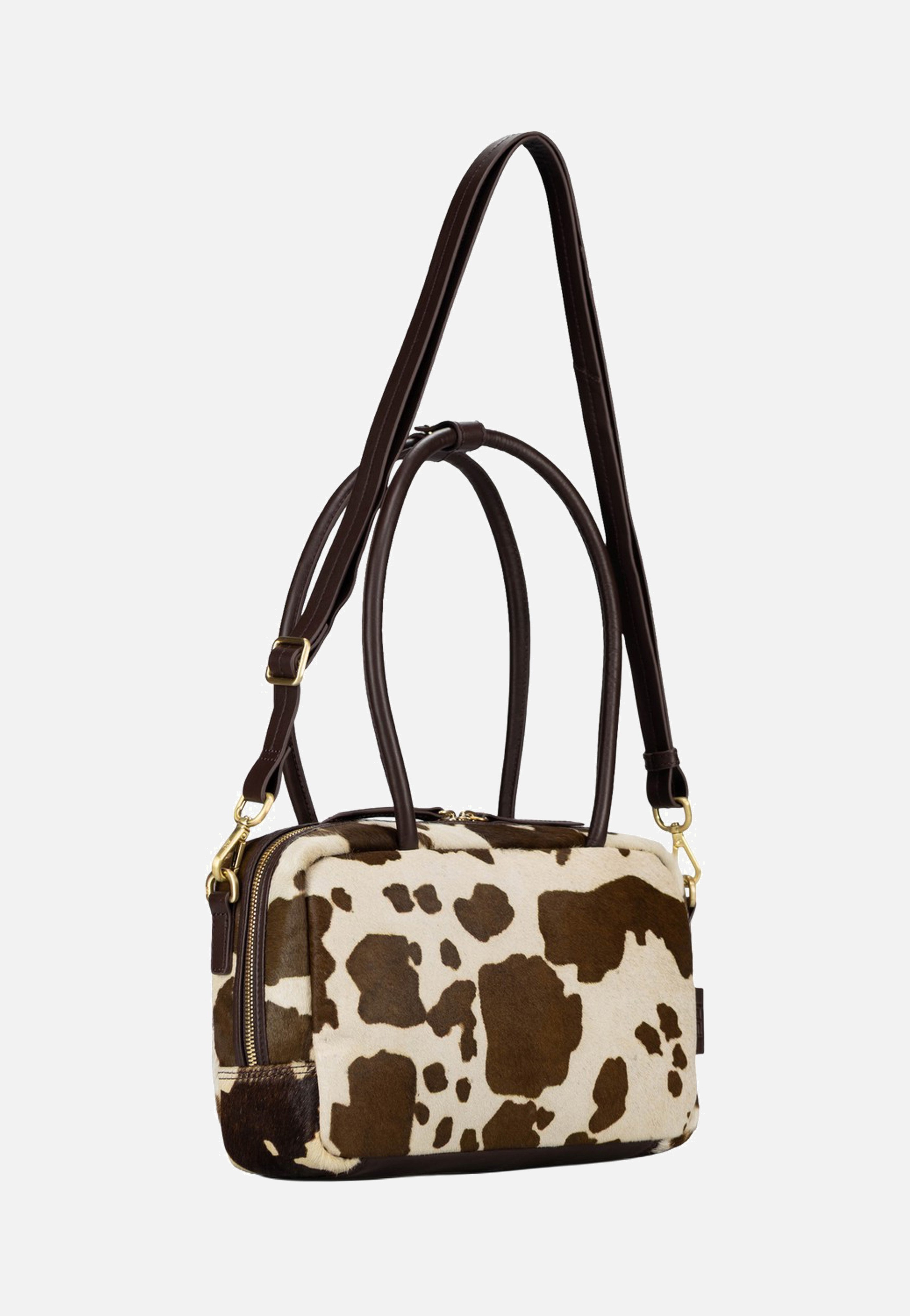 Jost Furry Cow Bowling Bag M 3120 Brown Bowling Bag
