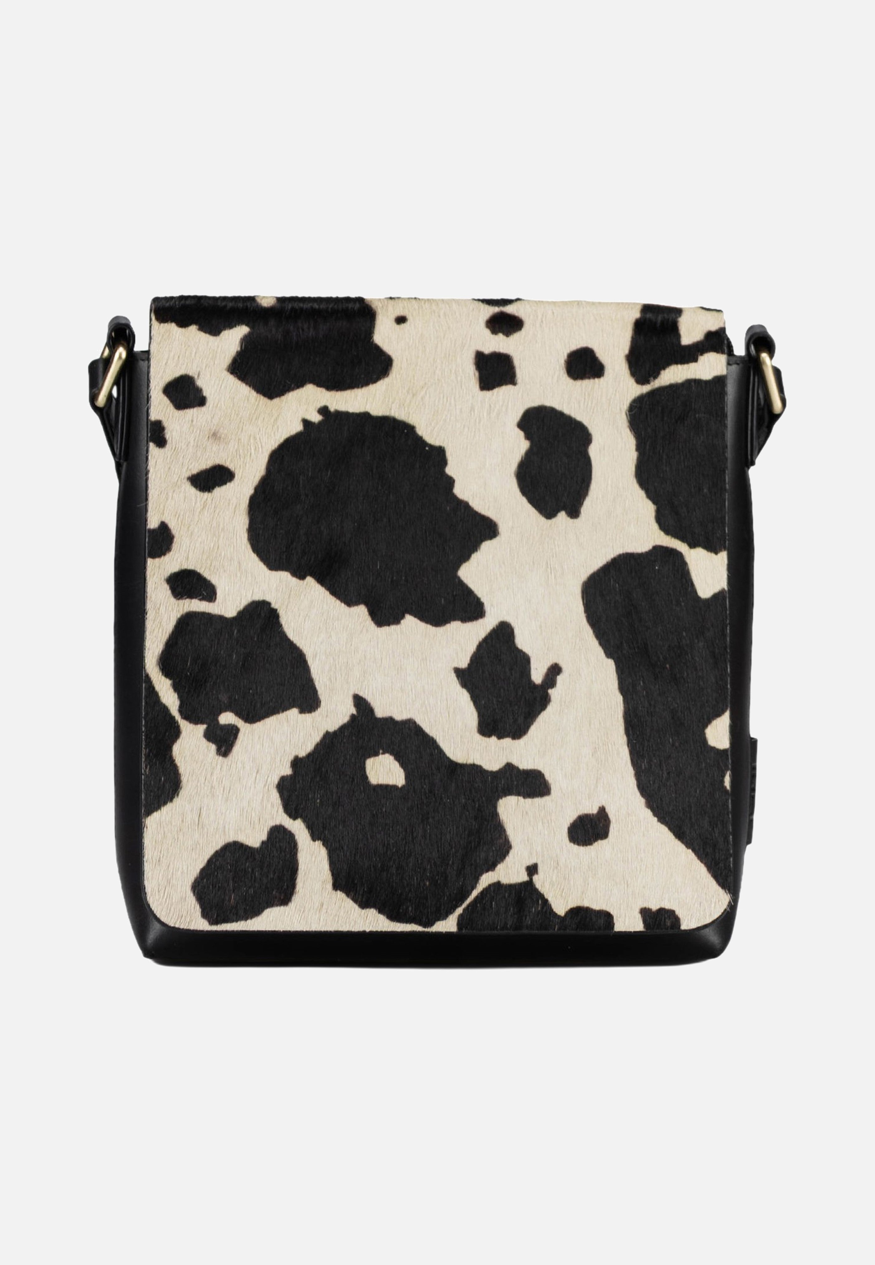 Jost Furry Cow Shoulder Bag S 3124 Black Shoulder Bag