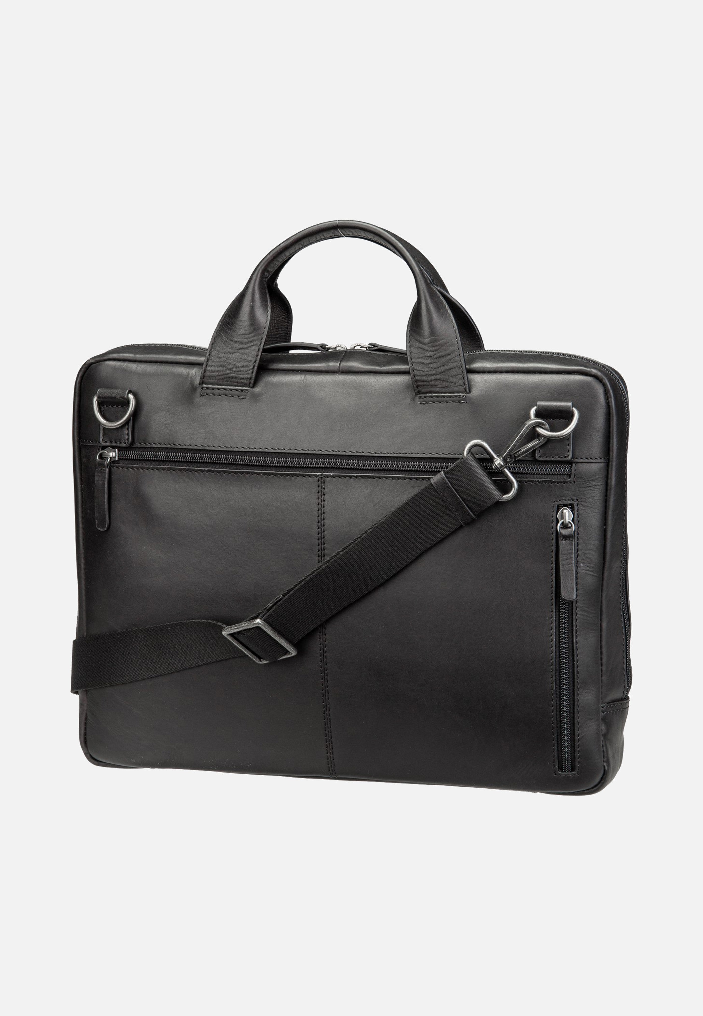 Jost Lund Business S 6743 Schwarz Briefcase