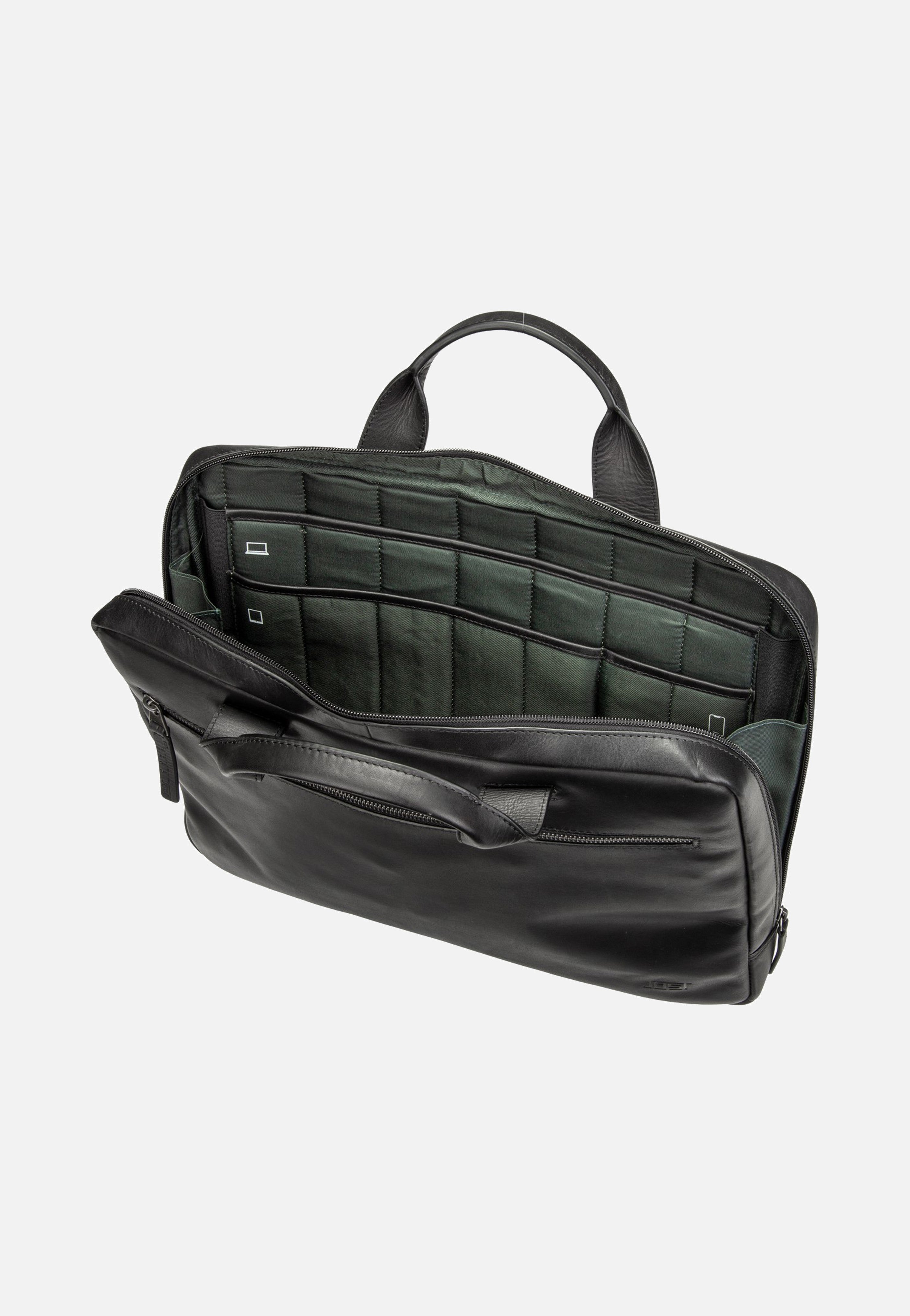 Jost Lund Business S 6743 Schwarz Briefcase