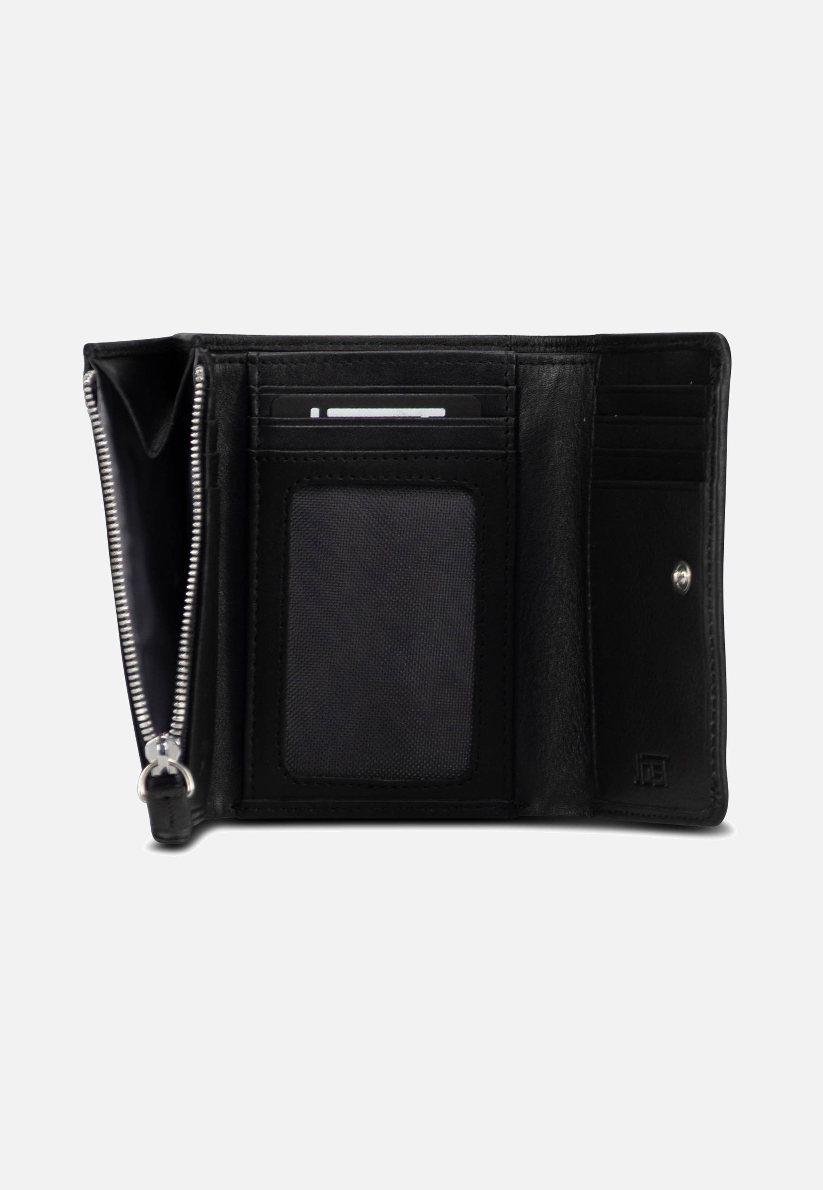 Jost Odense 6336 Small Black Wallet
