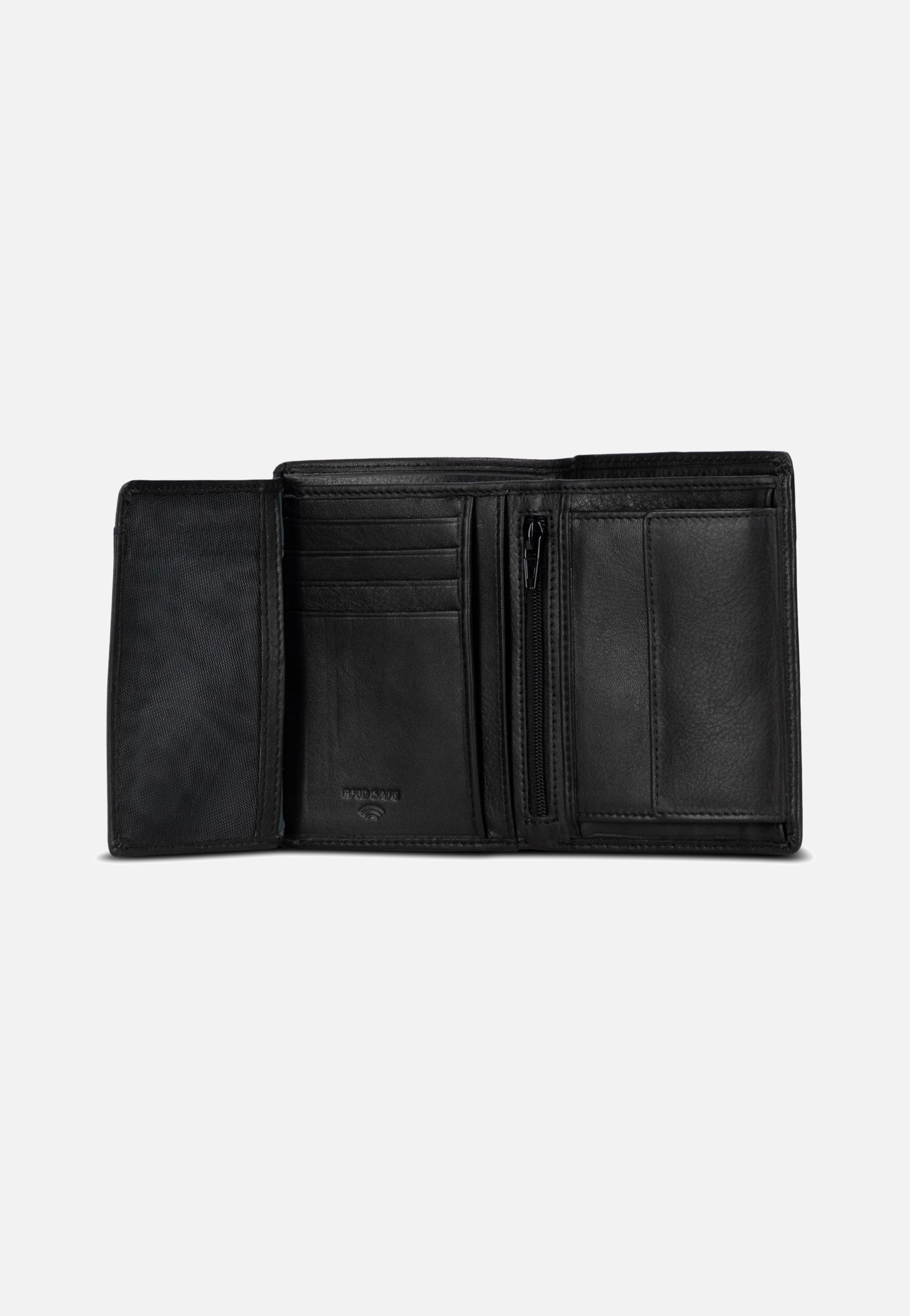 Jost Odense Medium 6350 Black Wallet