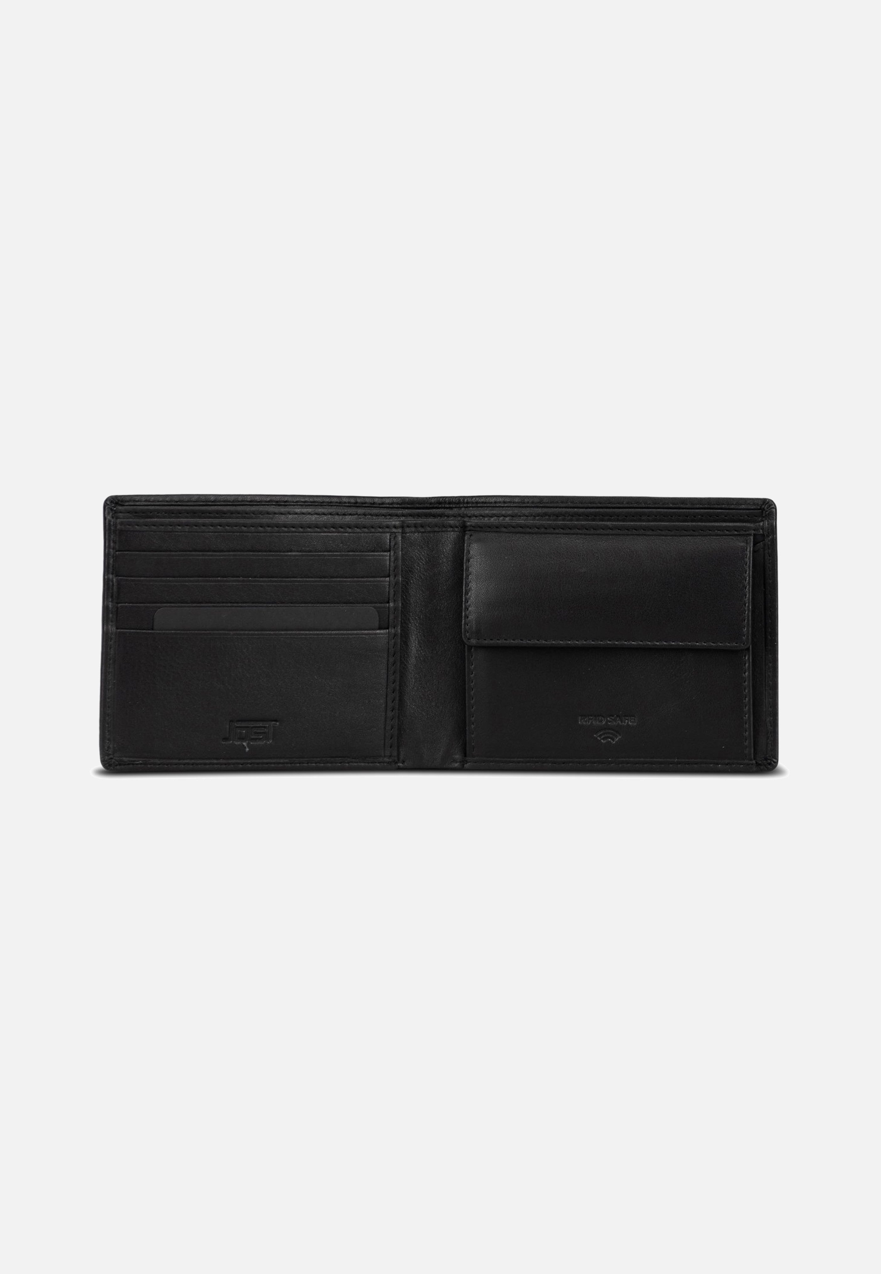 Jost Odense Medium 6353 Black Wallet
