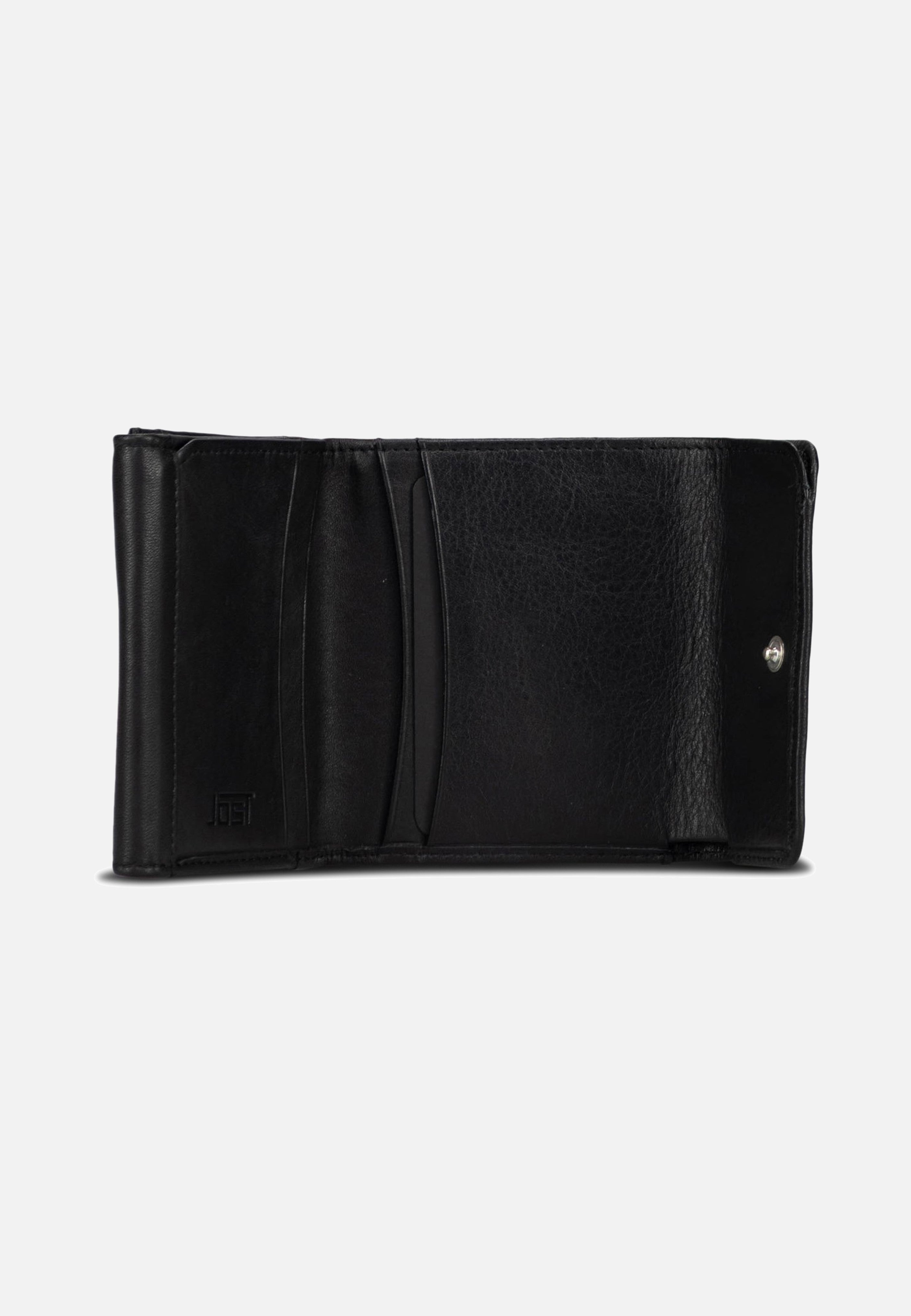 Jost Odense Mini 6344 Black Wallet