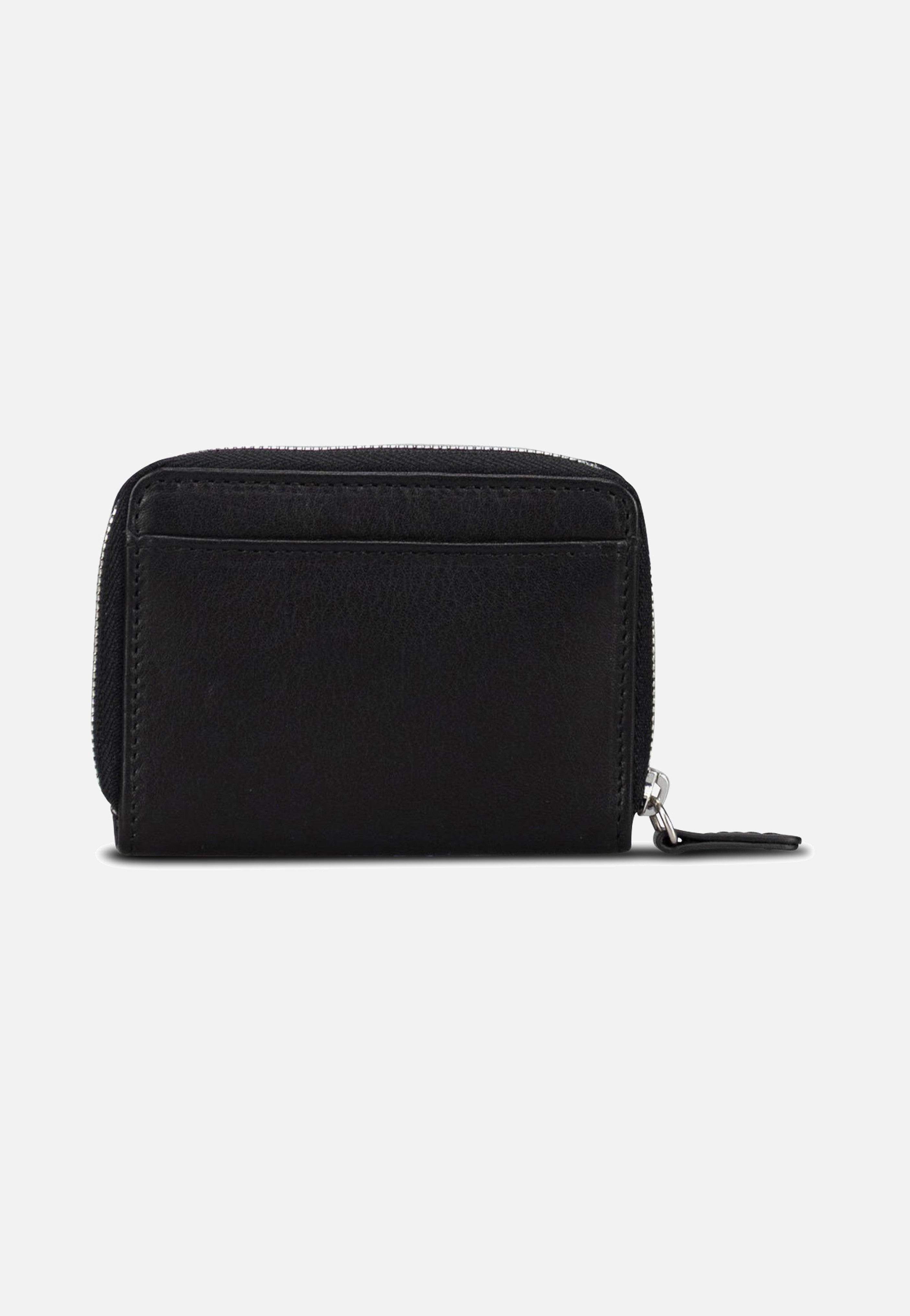 Jost Odense Zip 6335 Mini Black Wallet
