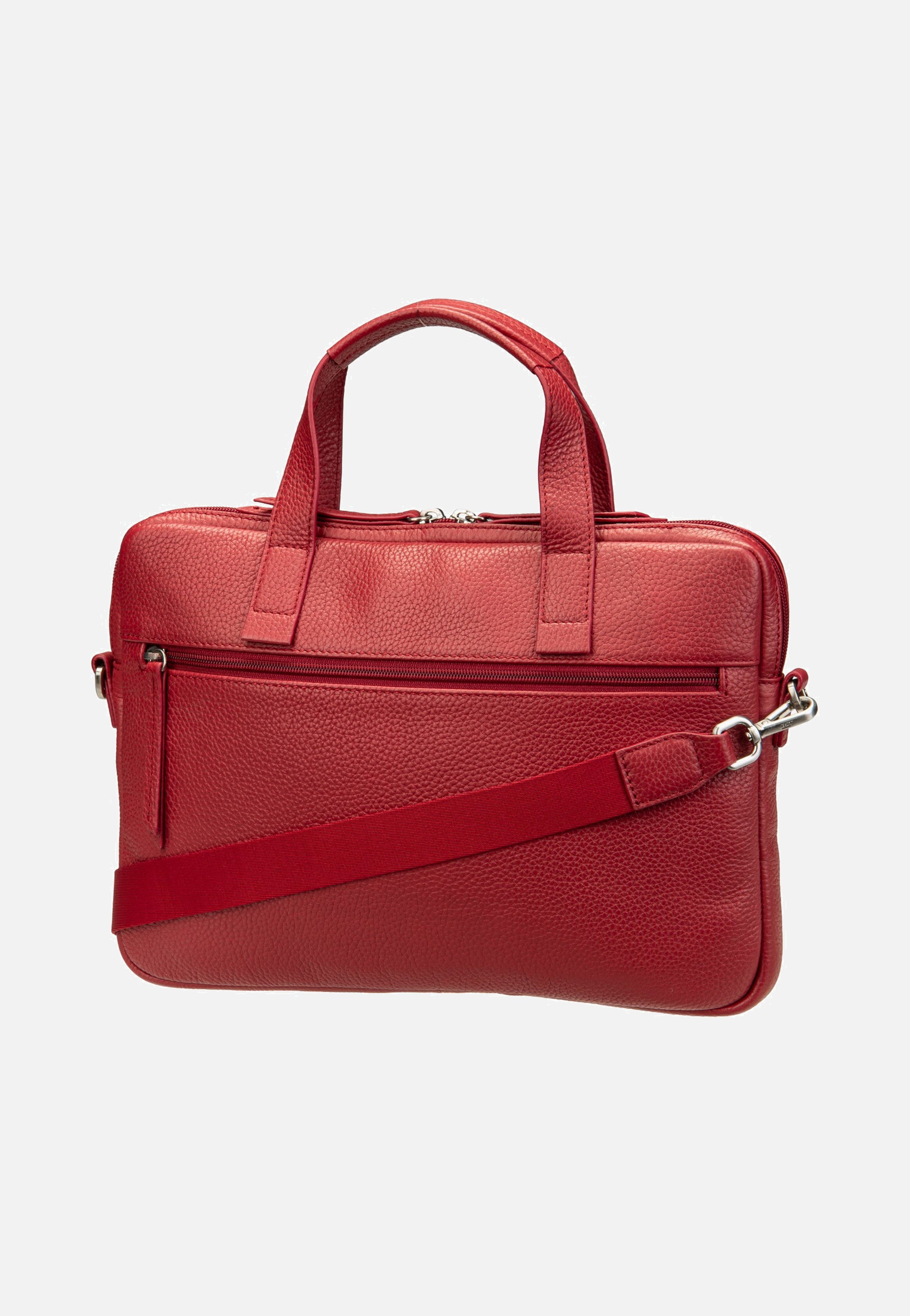 Jost Vika 5595 14" Red Briefcase