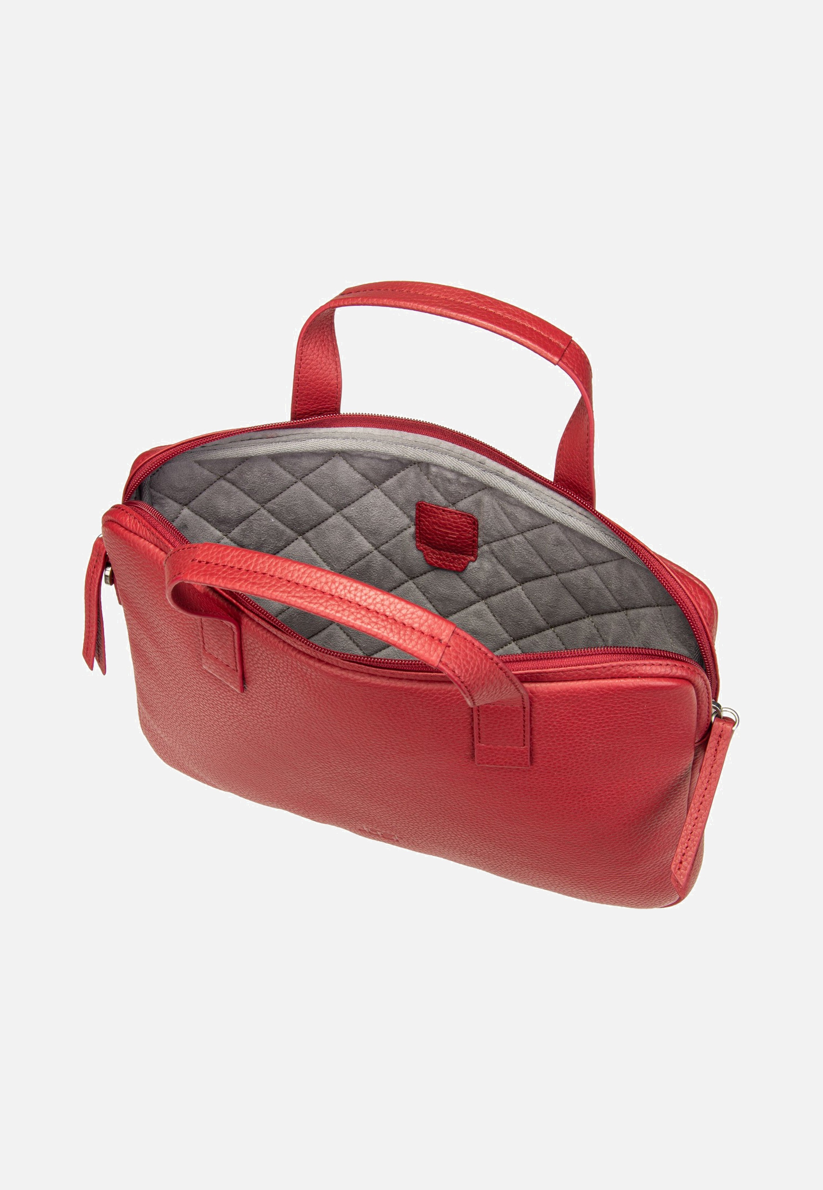 Jost Vika 5595 14" Red Briefcase