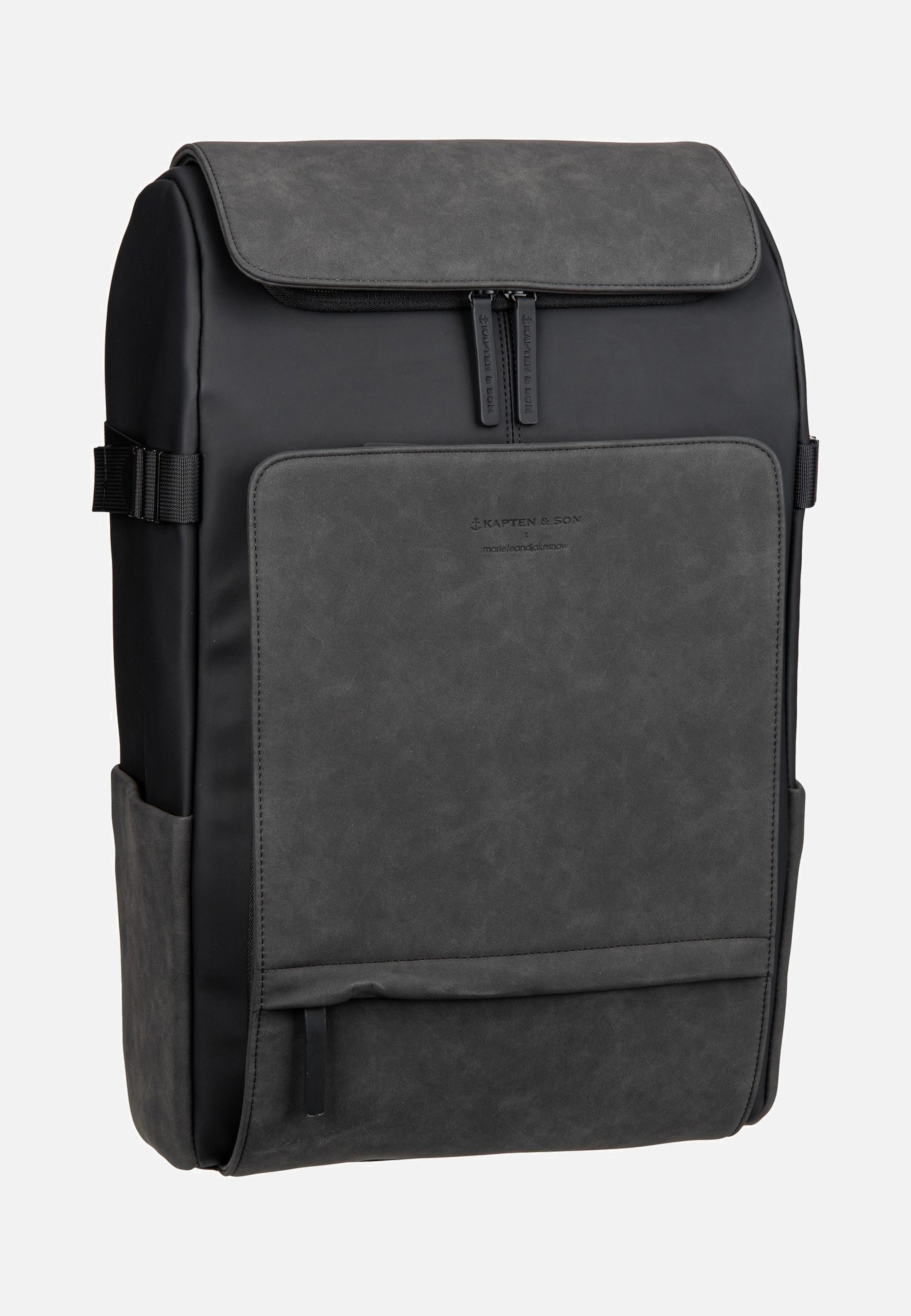 american leather co bali backpack Kapten & Son Bali All Black - Backpack