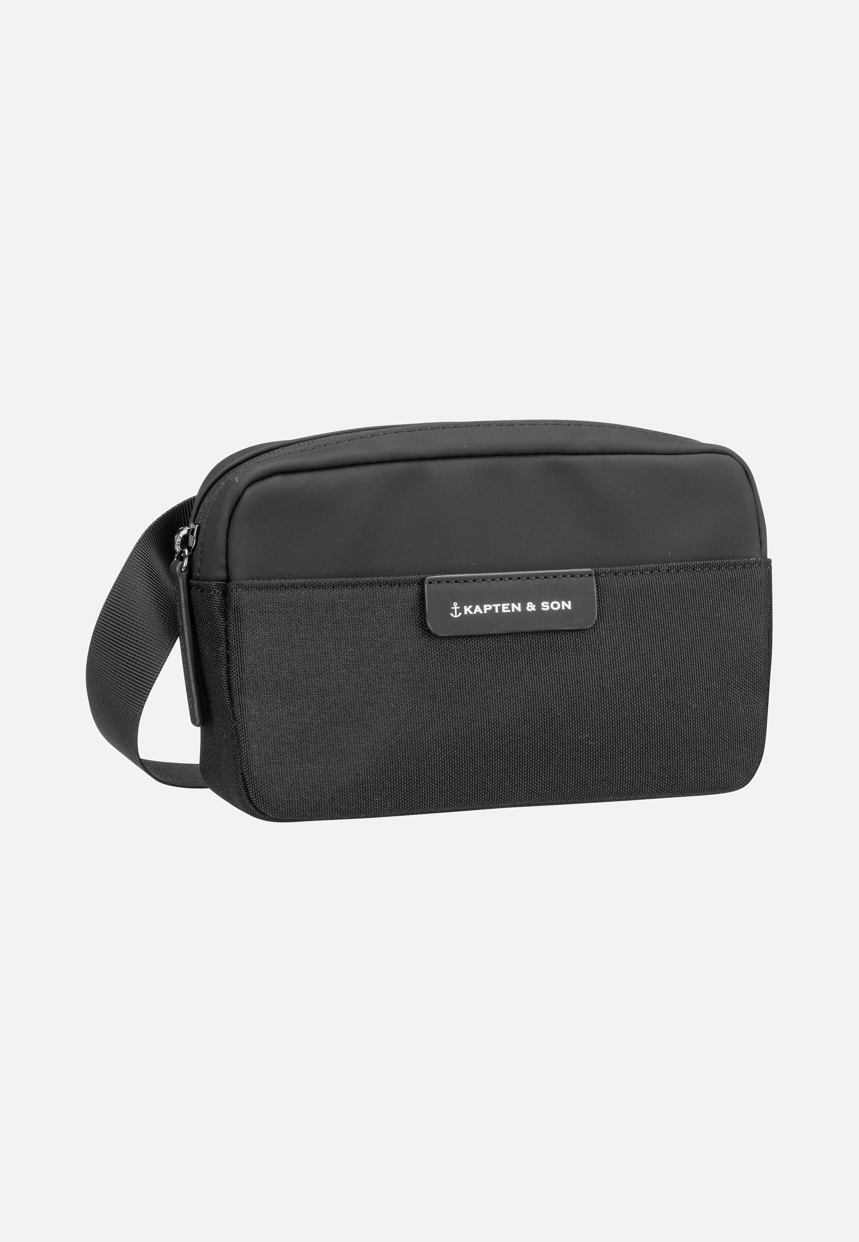 Kapten & Son Bergen CB All Black Fanny Pack