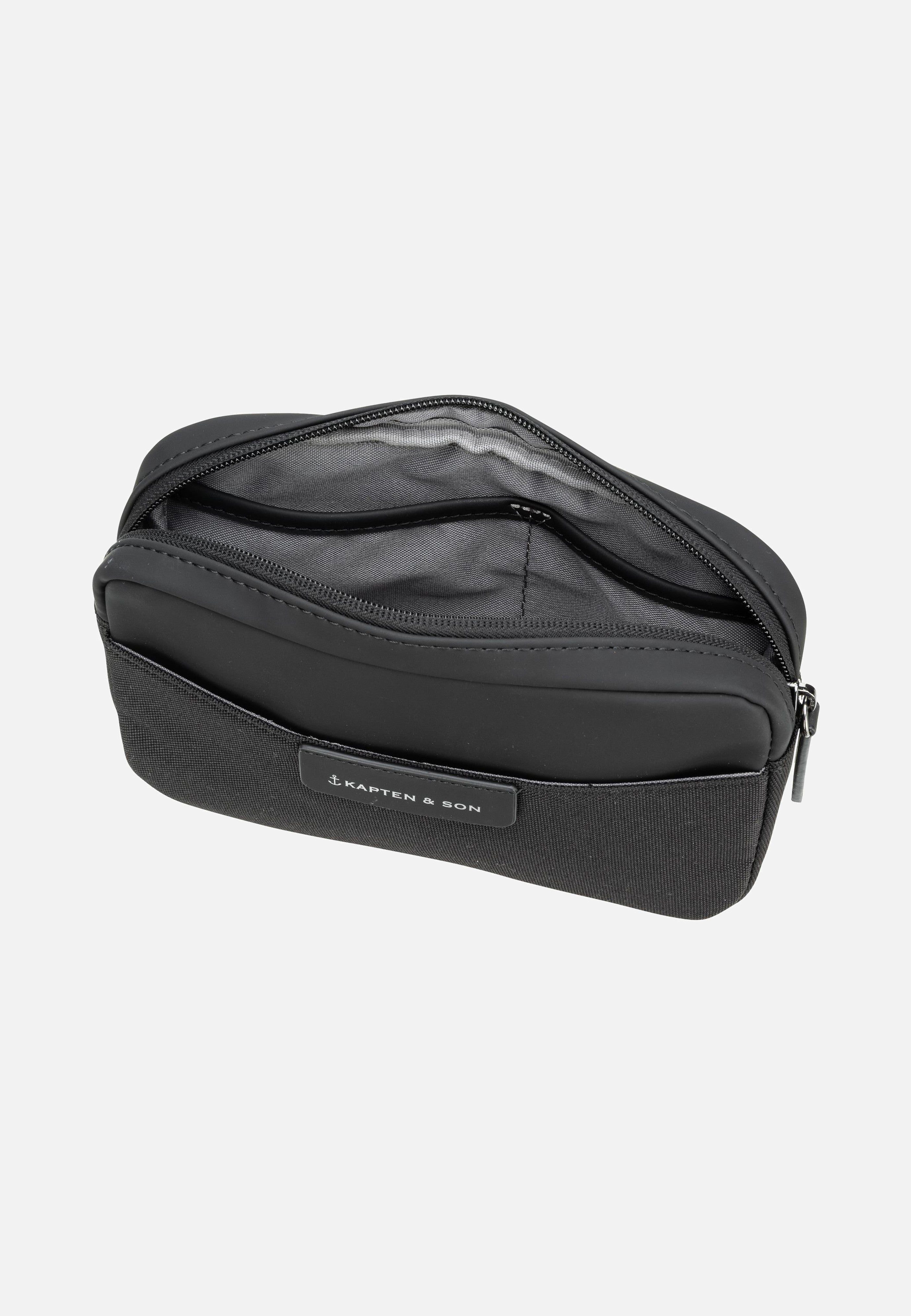 Kapten & Son Bergen CB All Black Fanny Pack