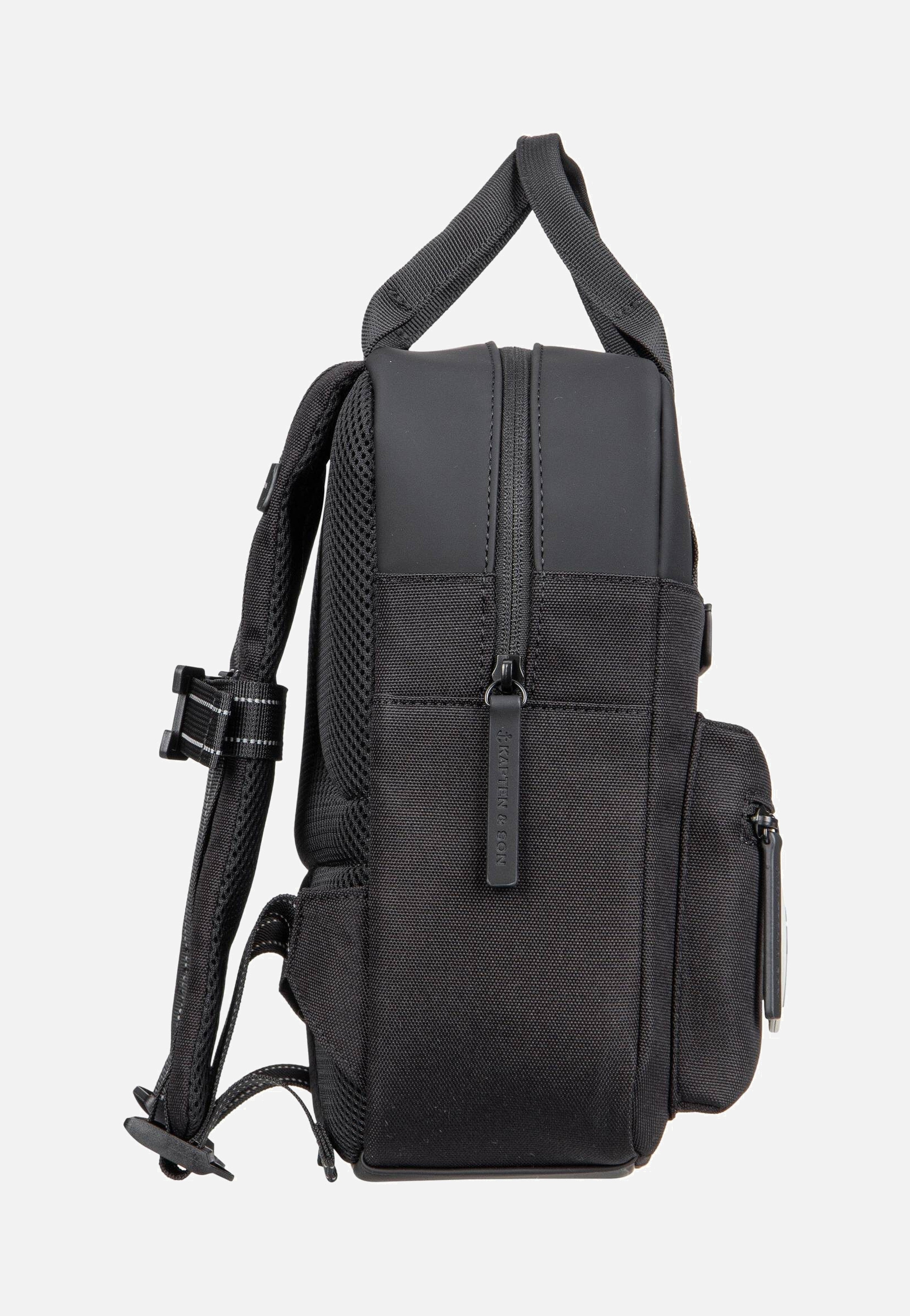 Kapten & Son - Bergen Kids All Black - Backpack | Neutral-Image