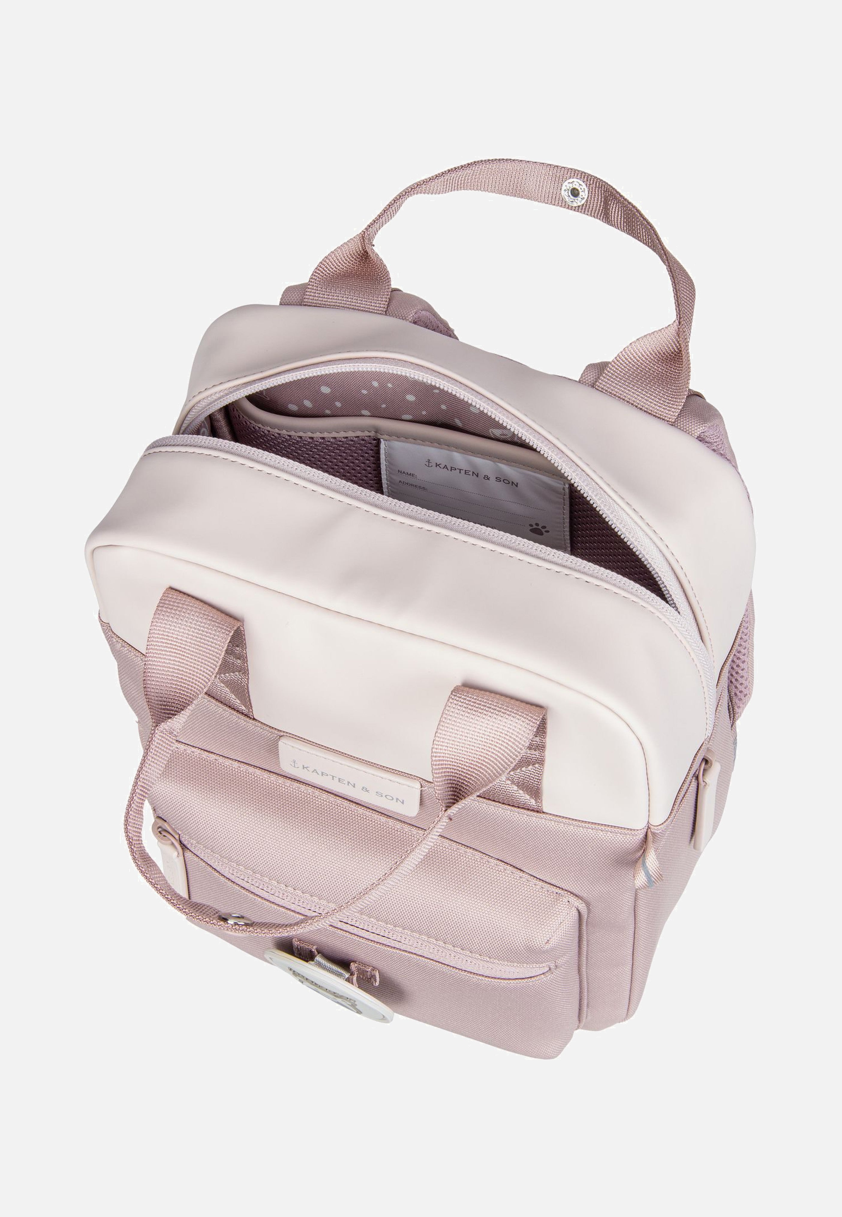 Kapten & Son Bergen Kids Rose Clay Backpack