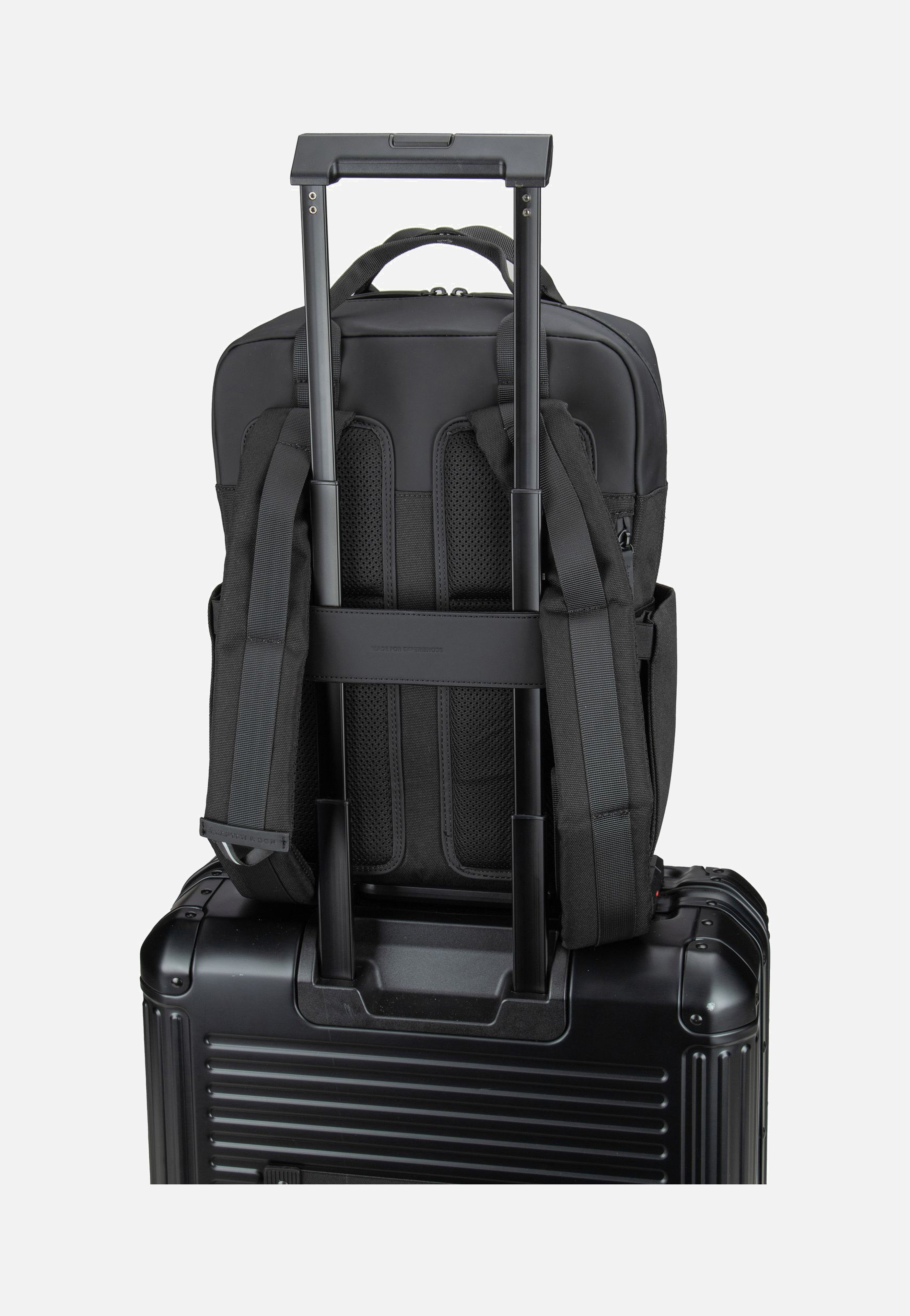 Kapten & Son - Bergen Pro All Black - Backpack | Neutral-Image
