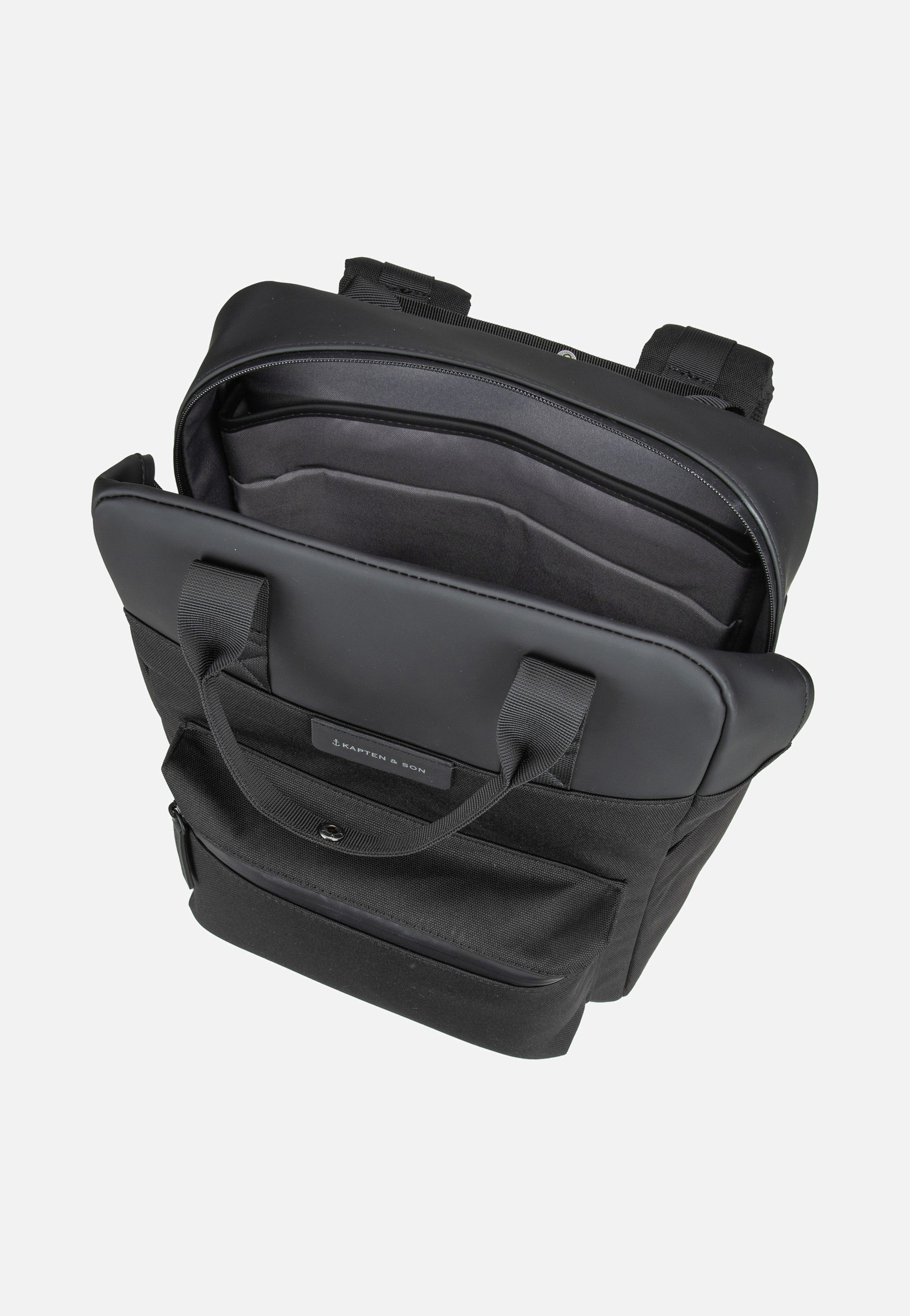 Kapten & Son - Bergen Pro All Black - Backpack | Neutral-Image