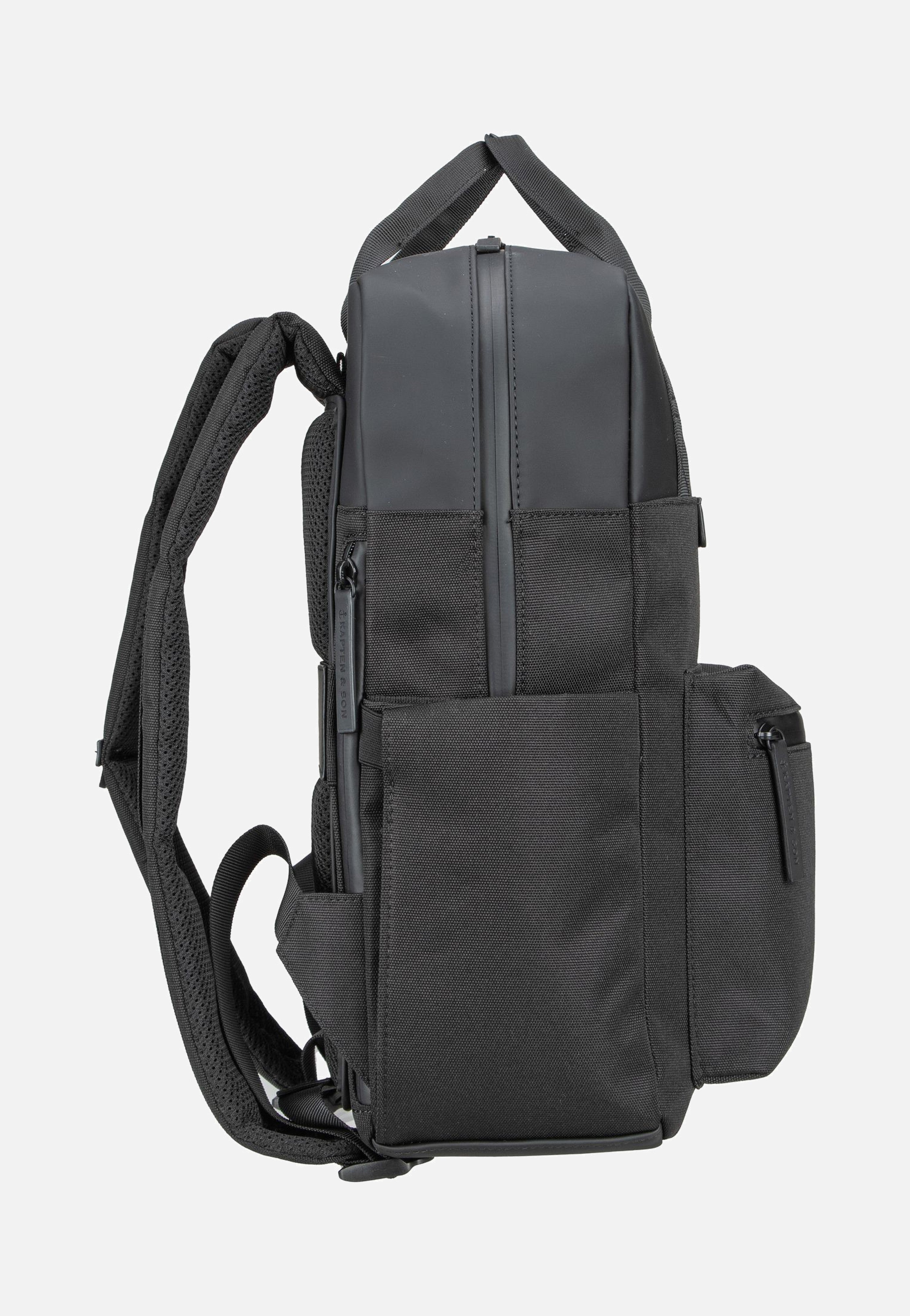 Kapten & Son - Bergen Pro All Black - Backpack | Neutral-Image