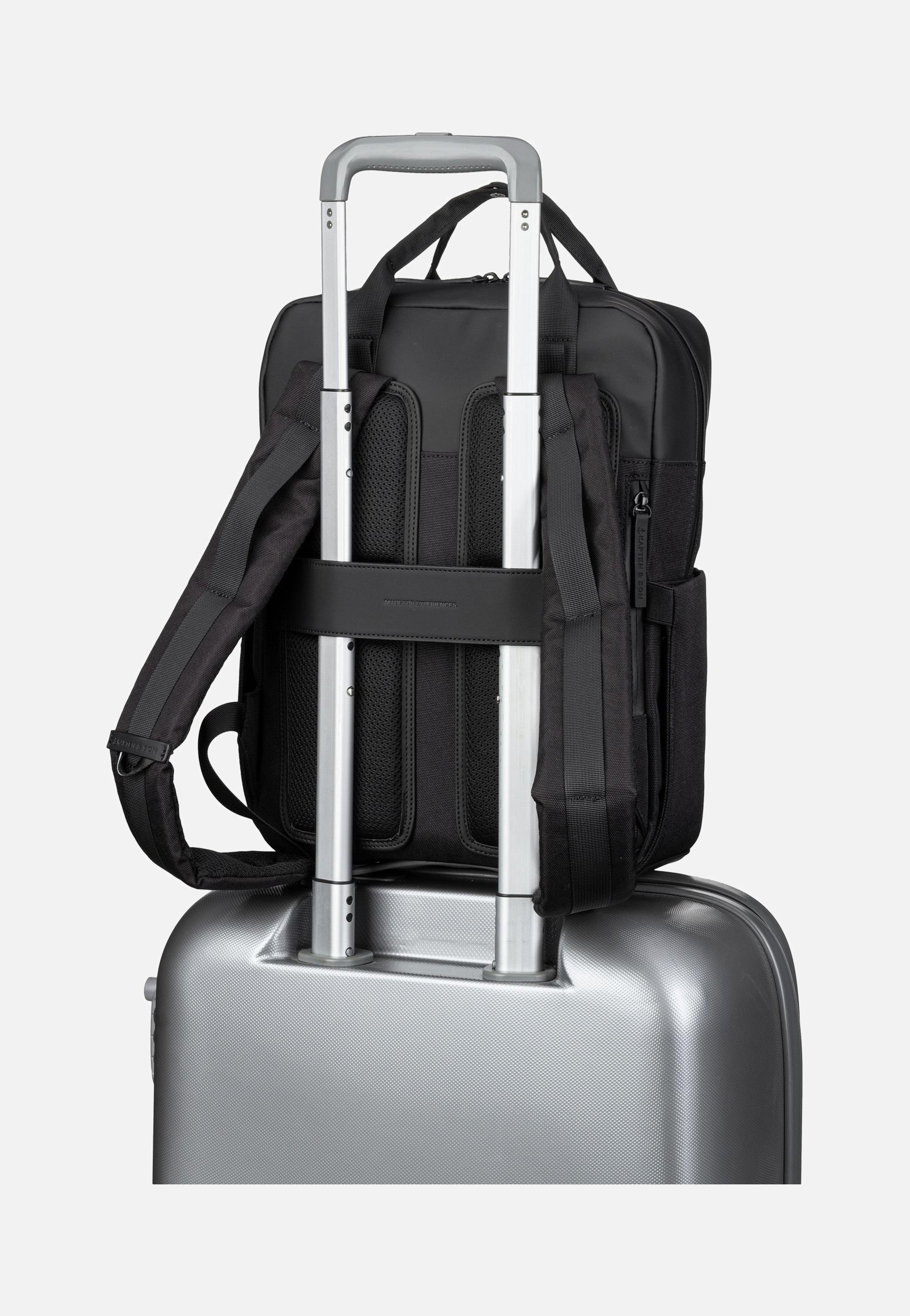 Kapten & Son Bergen Pro Diaper BP All Black Backpack
