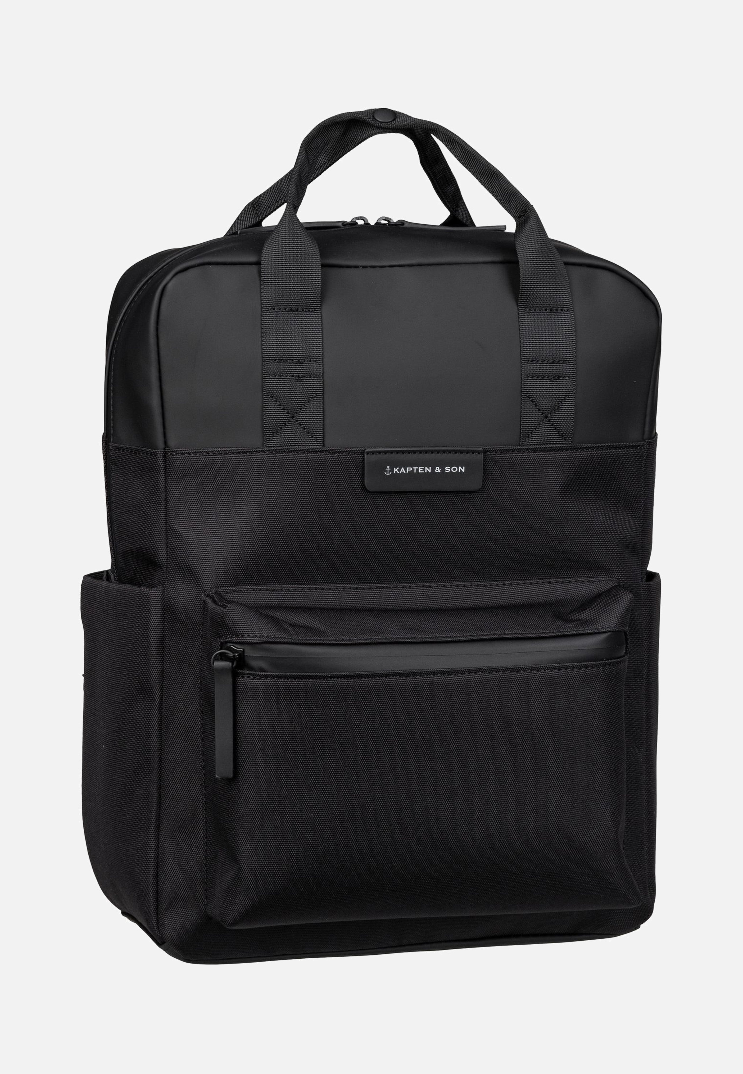 Kapten & Son Bergen Pro Diaper BP All Black Backpack